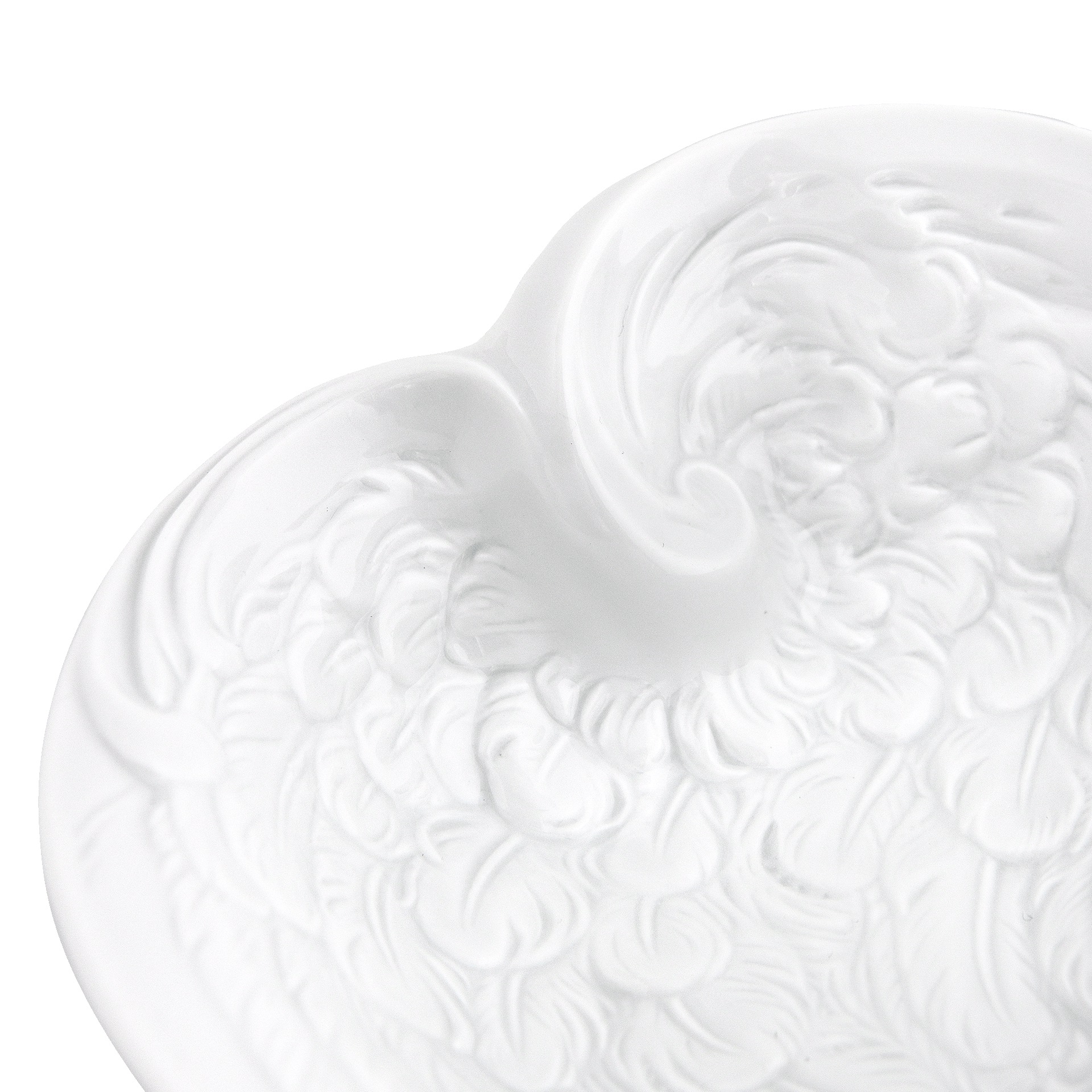 Flügelherz-Schale, Weiß, L 16 cm | Meissen Schalen Kollektion