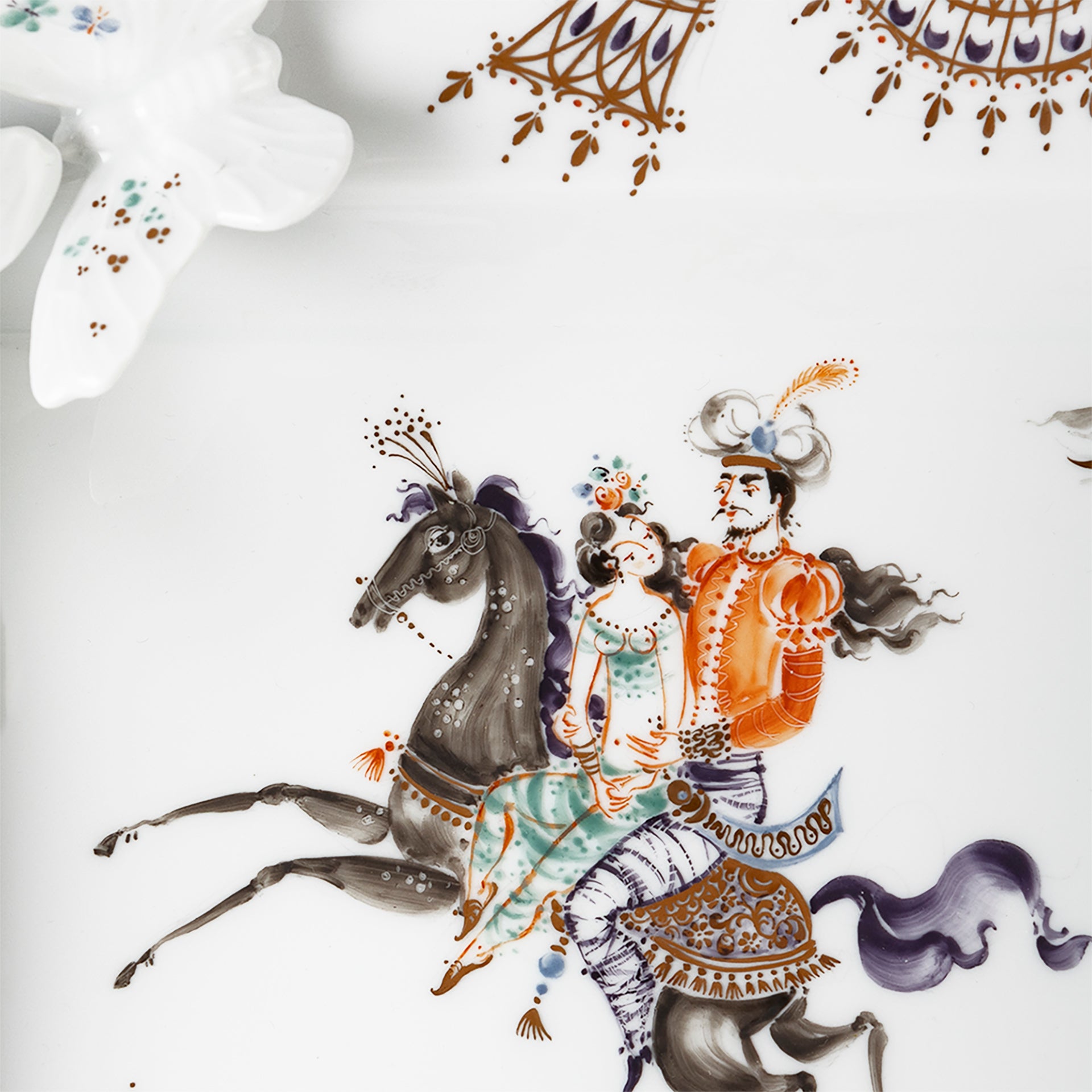 Vide Poche "1001-Nacht - Die Entführung", Lim. 75, 21 x 18 cm | Meissen Limited Edition