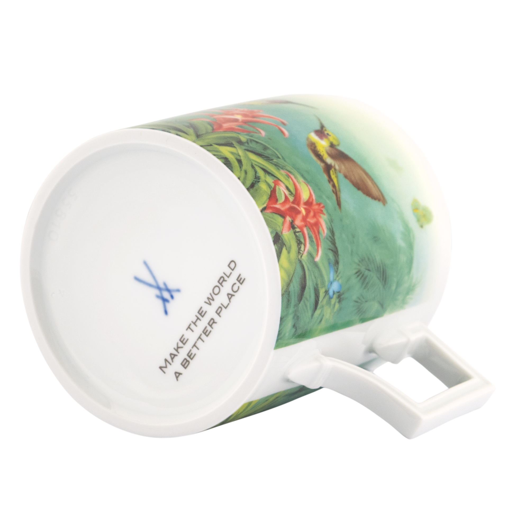 Henkelbecher Kolibris V 0,25 l, H 9 cm | Meissen Nova