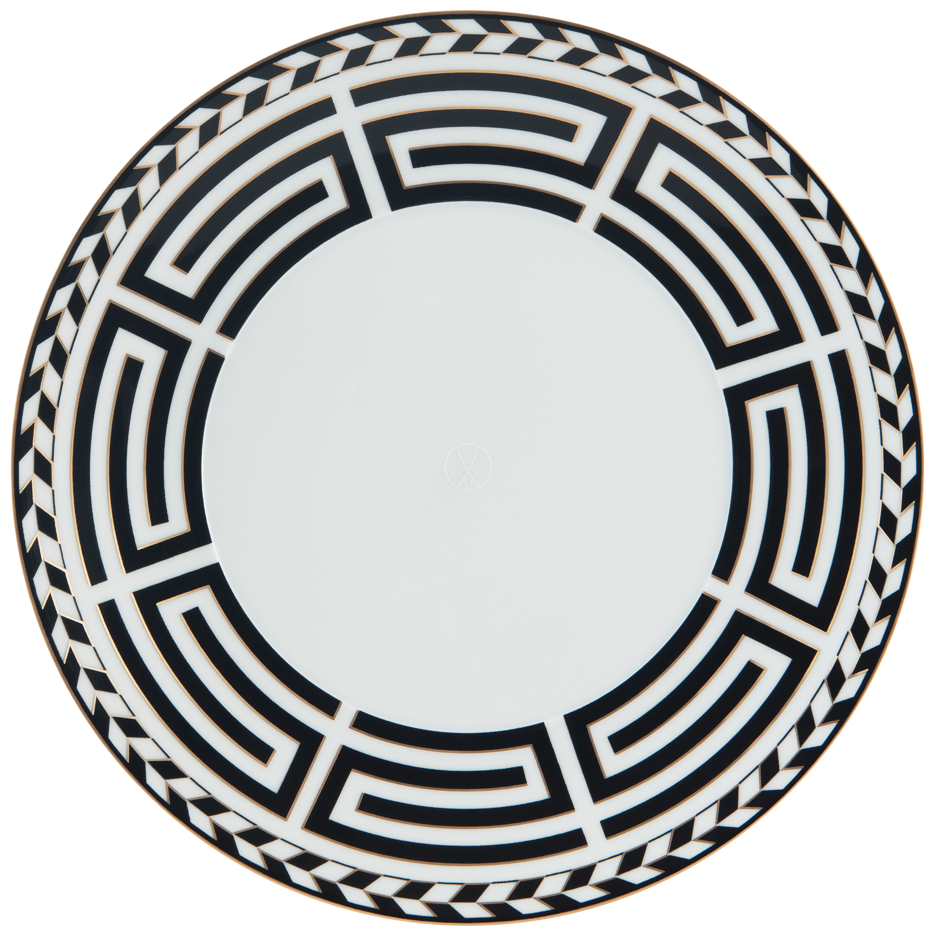Speiseteller, Royal Meander, Ø 24 cm | Meissen Cosmopolitan