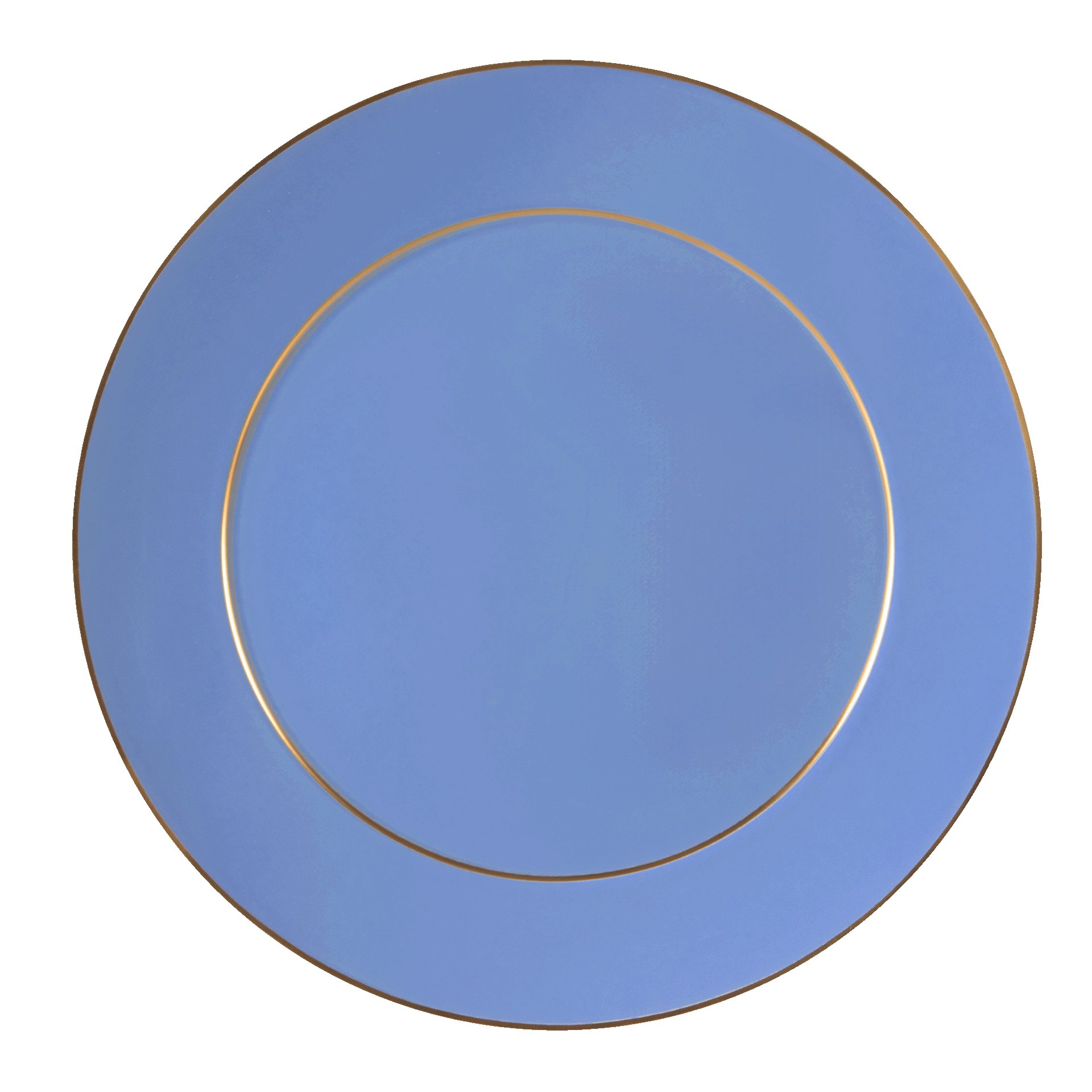 Platzteller, dunkelblau, Goldrand, Ø 33 cm | Meissen No.41 Urban Colours