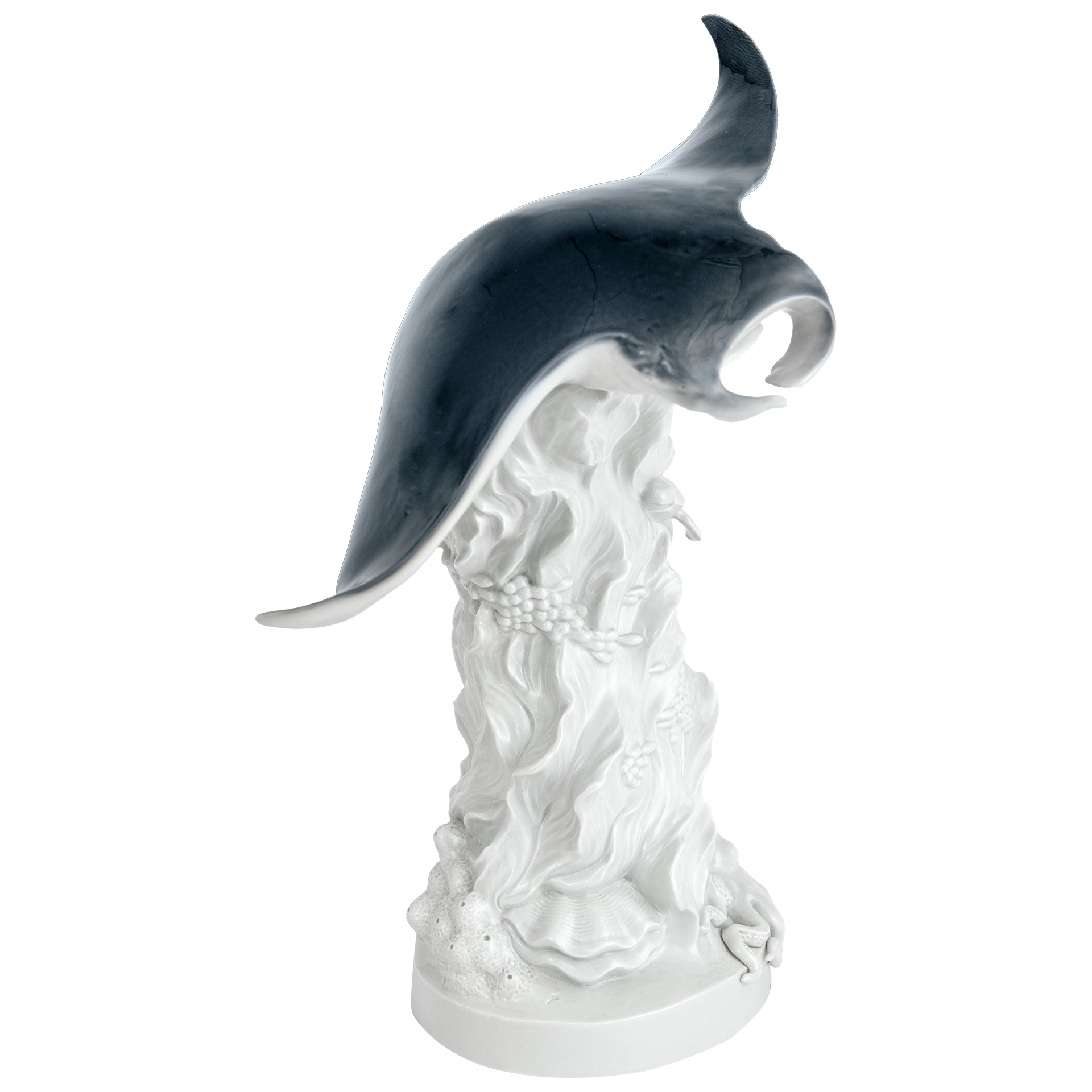 Einzelfigur Rochen H 28,5 cm | Meissen Figuren Individuell