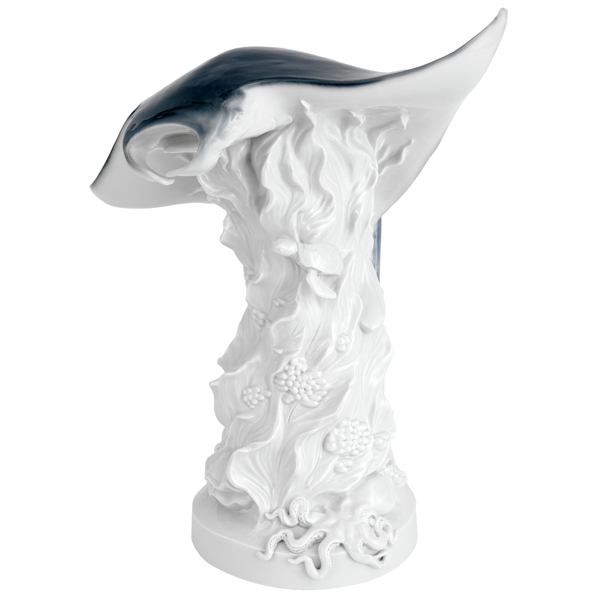 Einzelfigur Rochen H 28,5 cm | Meissen Figuren Individuell
