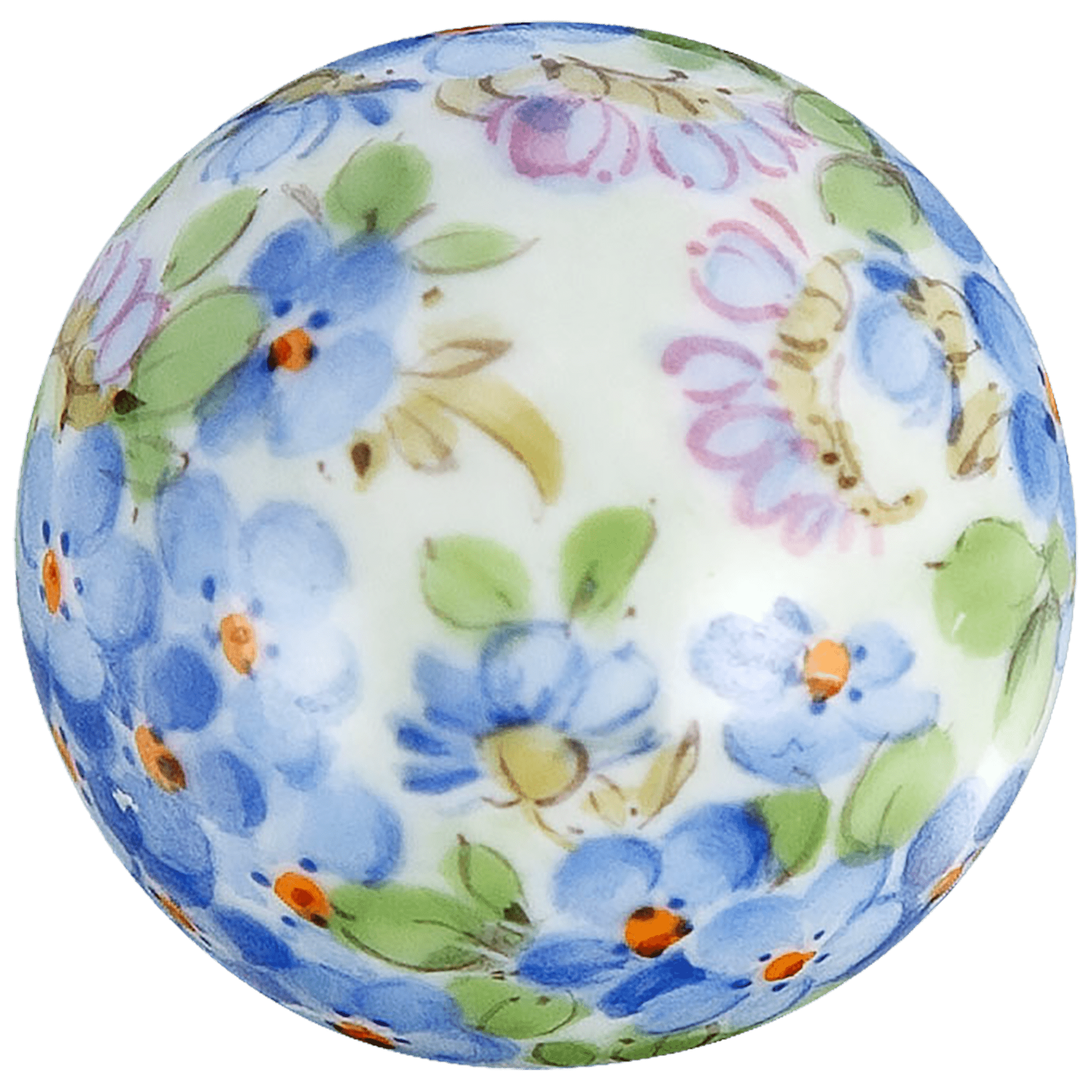 Anhänger "Boule" Vergissmeinnicht, Ø 2,1 cm | Meissen Boule MPJ20HSB0108 - Meissen Weimar