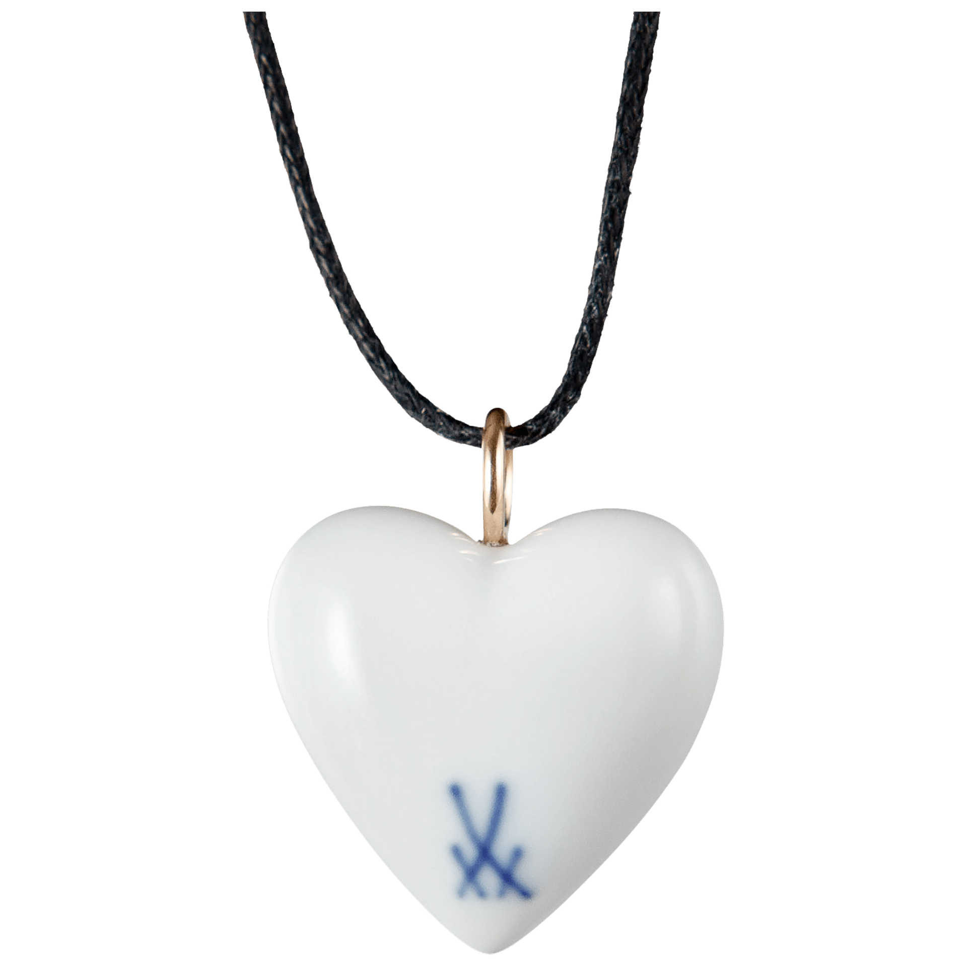 Anhänger 'Herz' Größe L, Pusteblume, 2,4 x 2 cm | Meissen Jewellery MPJ20HED3470 - Meissen Weimar