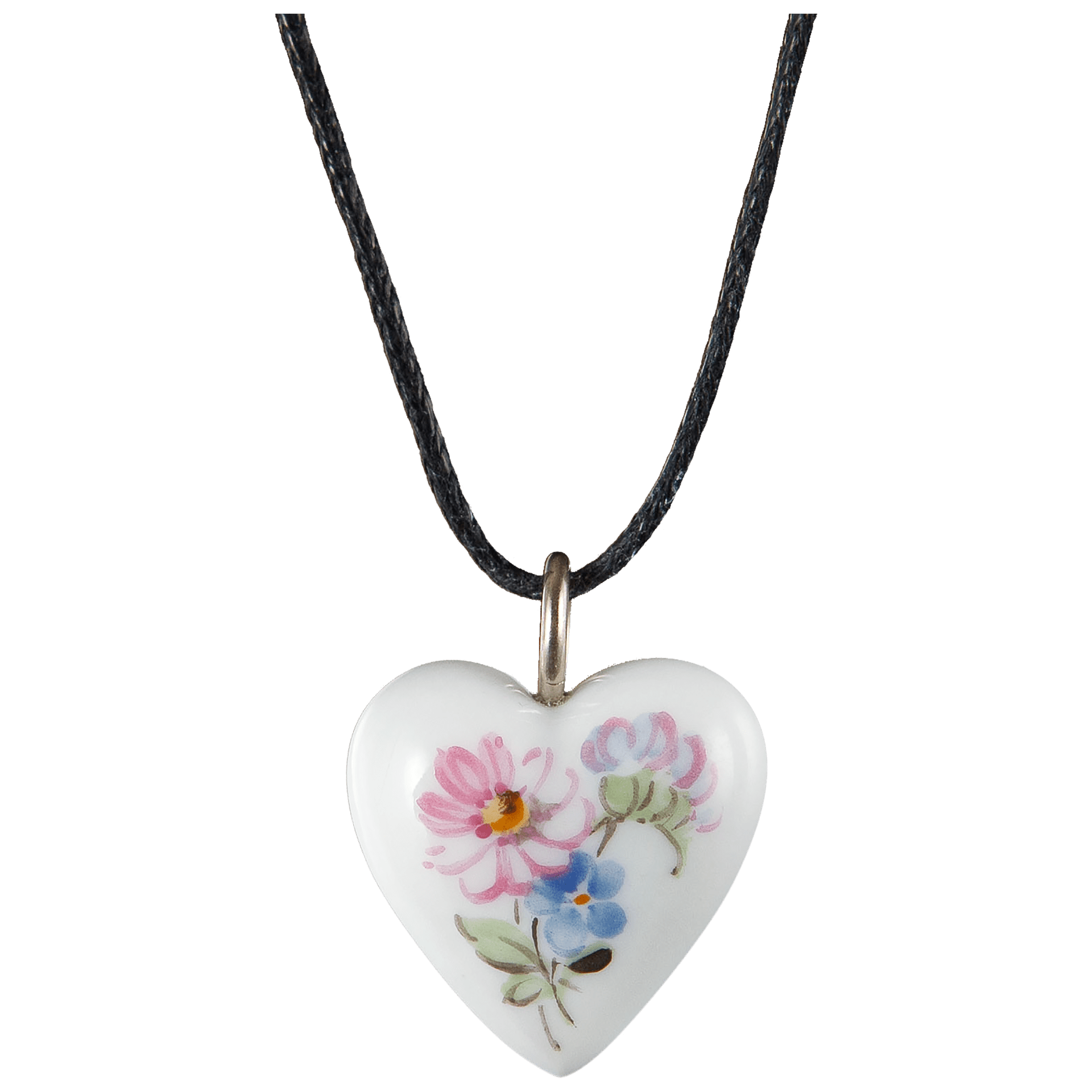 Anhänger 'Herz Größe M',Teiche mit Wasserlinsen, 2,2 x 1,8 cm | Meissen Anhänger Herz Größe M MPJ20HED2479 - Meissen Weimar