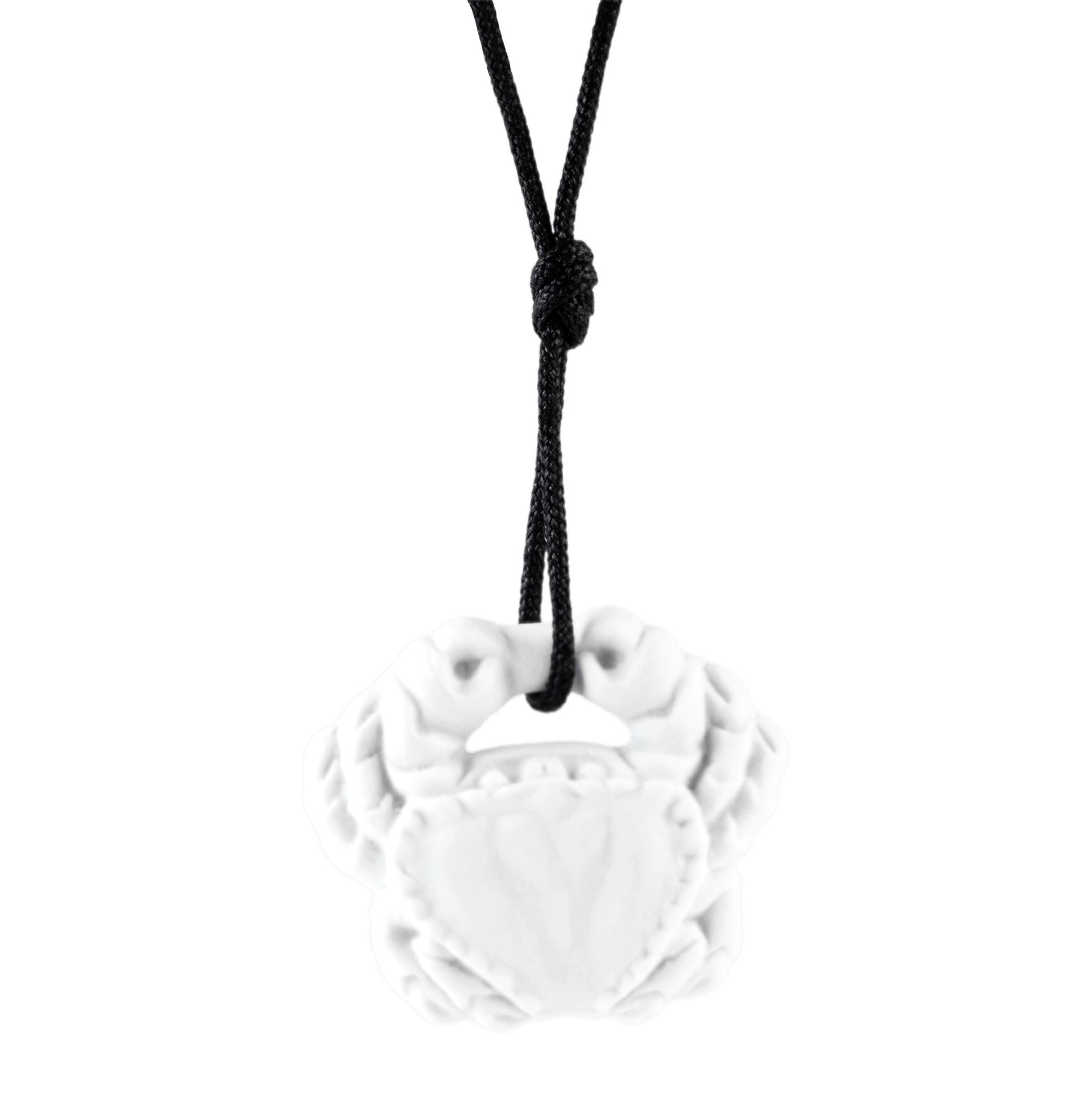Anhänger "Sternzeichen" Krebs, Weiß, Biskuit, 3 x 3,4 cm 001001 - 71040 - Meissen Weimar