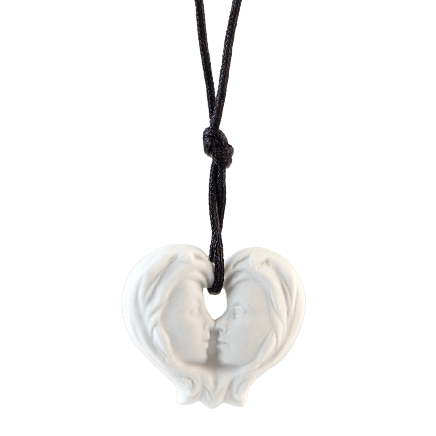 Anhänger "Sternzeichen" Zwillinge, Weiß, Biskuit, 3 x 3,4 cm 001001 - 71039 - Meissen Weimar