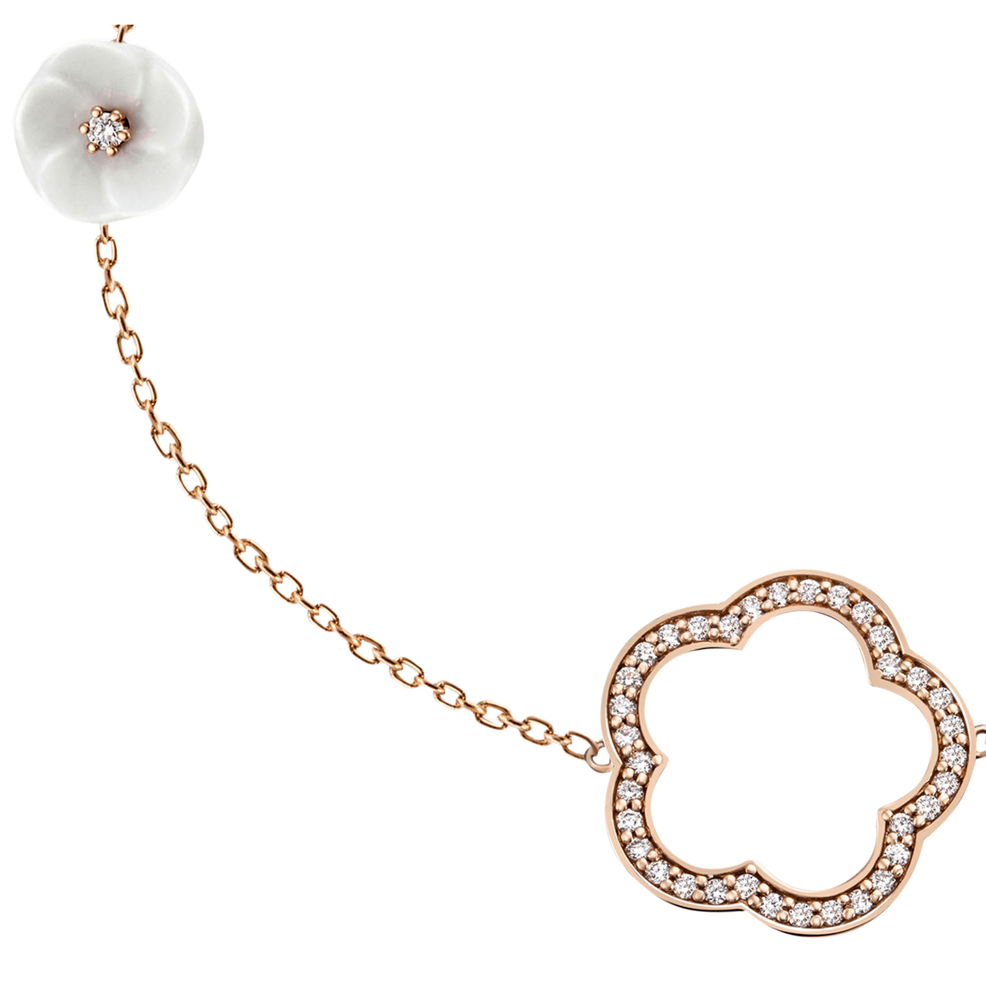 Armband Royal Blossom Frame Roségold 19 cm | Meissen Royal Blossom Collection mpj30bf168c19 - Meissen Weimar