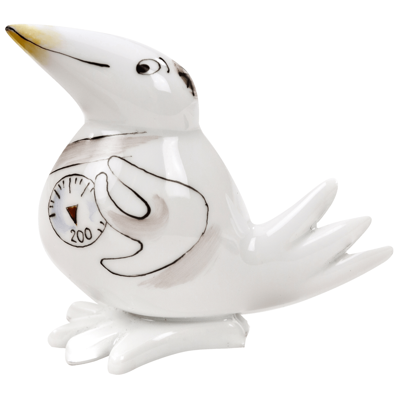 Autofahrer (Chauffeur), H 6 cm | Meissen Figuren - Edition Spassvogel 71A247 - 77410 - Meissen Weimar
