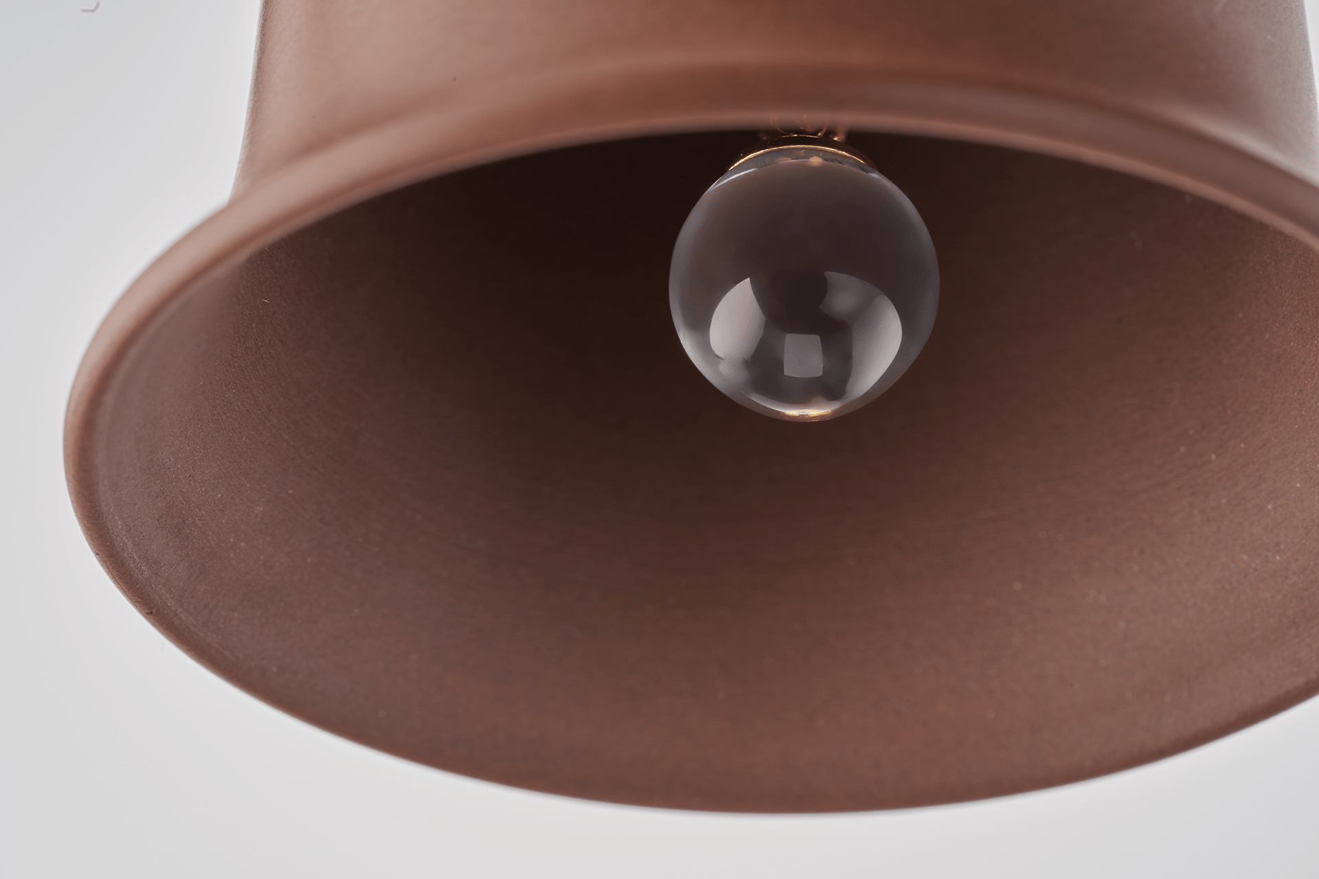 Baumschmuck Glocke Böttgersteinzeug H 5 cm | Accessoires Meissen Böttgersteinzeug 000002 - 85m39 - Meissen Weimar