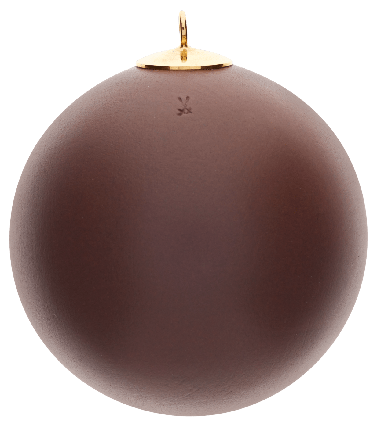 Baumschmuck Kugel Böttgersteinzeug Ø 5 cm | Accessoires Meissen Böttgersteinzeug 000002 - 85m40 - Meissen Weimar