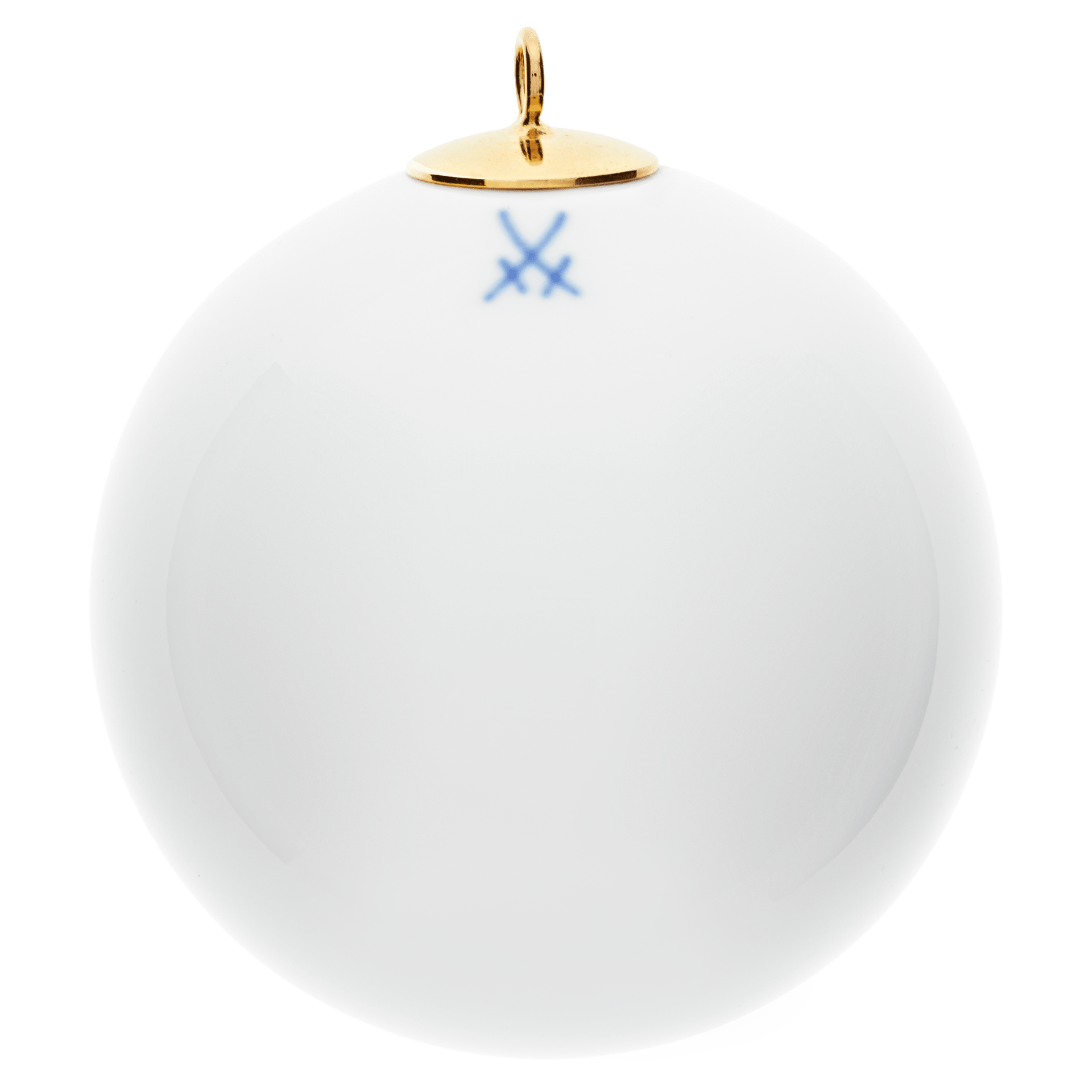 Baumschmuck Kugel, Weiß, Ø 5 cm | Meissen Baumschmuck 000001 - 55M09 - Meissen Weimar