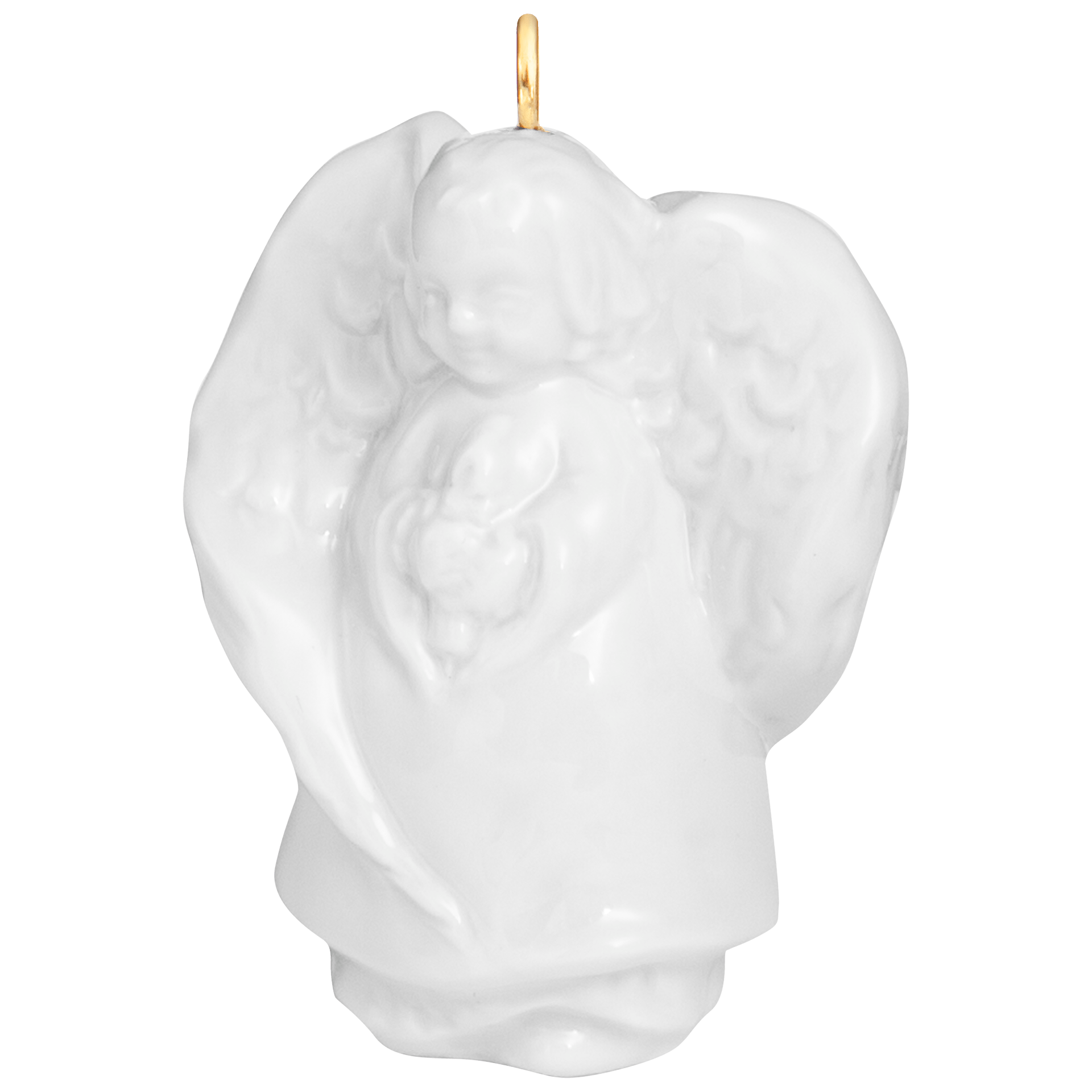 Baumschmuck, Schutzengel, Weiß, H 4,7 cm | Meissen Weihnachtsschmuck 000001 - 83M20 - Meissen Weimar