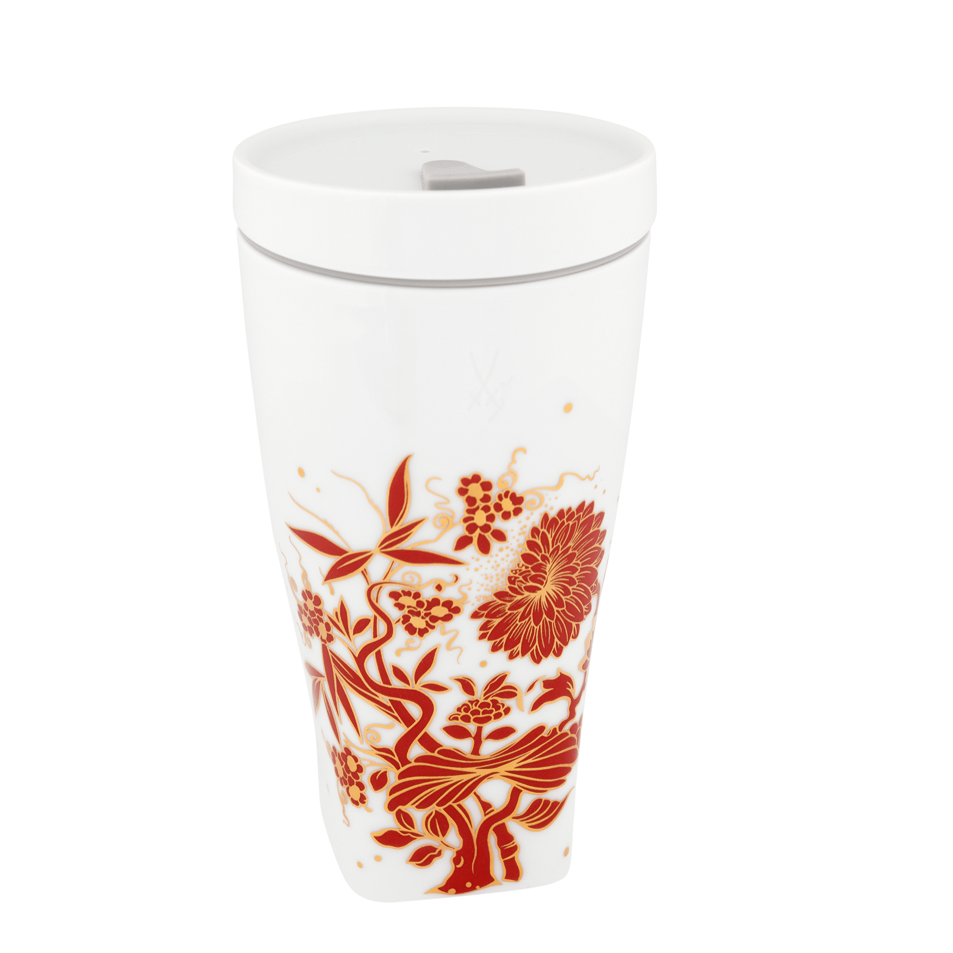 Becher mit Porzellandeckel, "MEISSEN Christmas Original", V 0,35 l | Meissen Coffee to go Collection - Nova 79B800-46M02 - Meissen Weimar