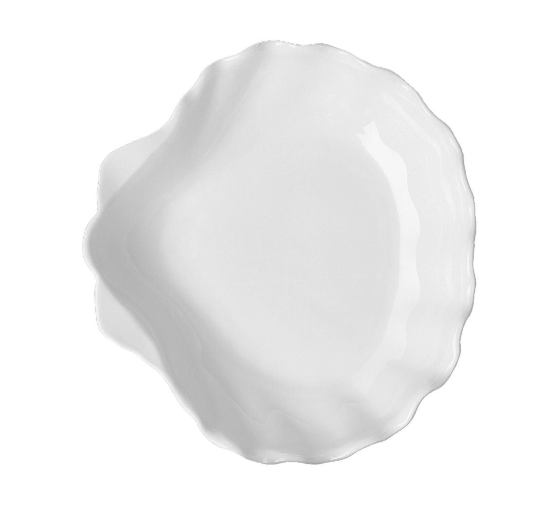 Beilagenschale, groß, Form "Neuer Ausschnitt", Weiß, 25,5 cm 000001 - 00263 - Meissen Weimar