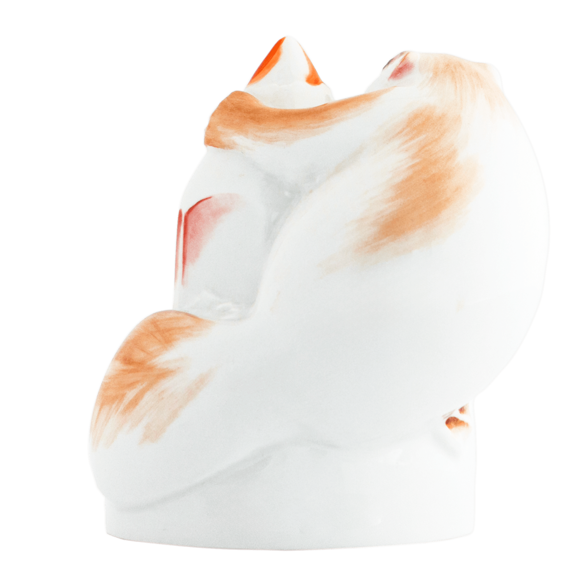 Biber "Spitzer", Bunt und gold staffiert, H 9,5 cm | Meissen Einzelplastik 900300-78A11 - Meissen Weimar