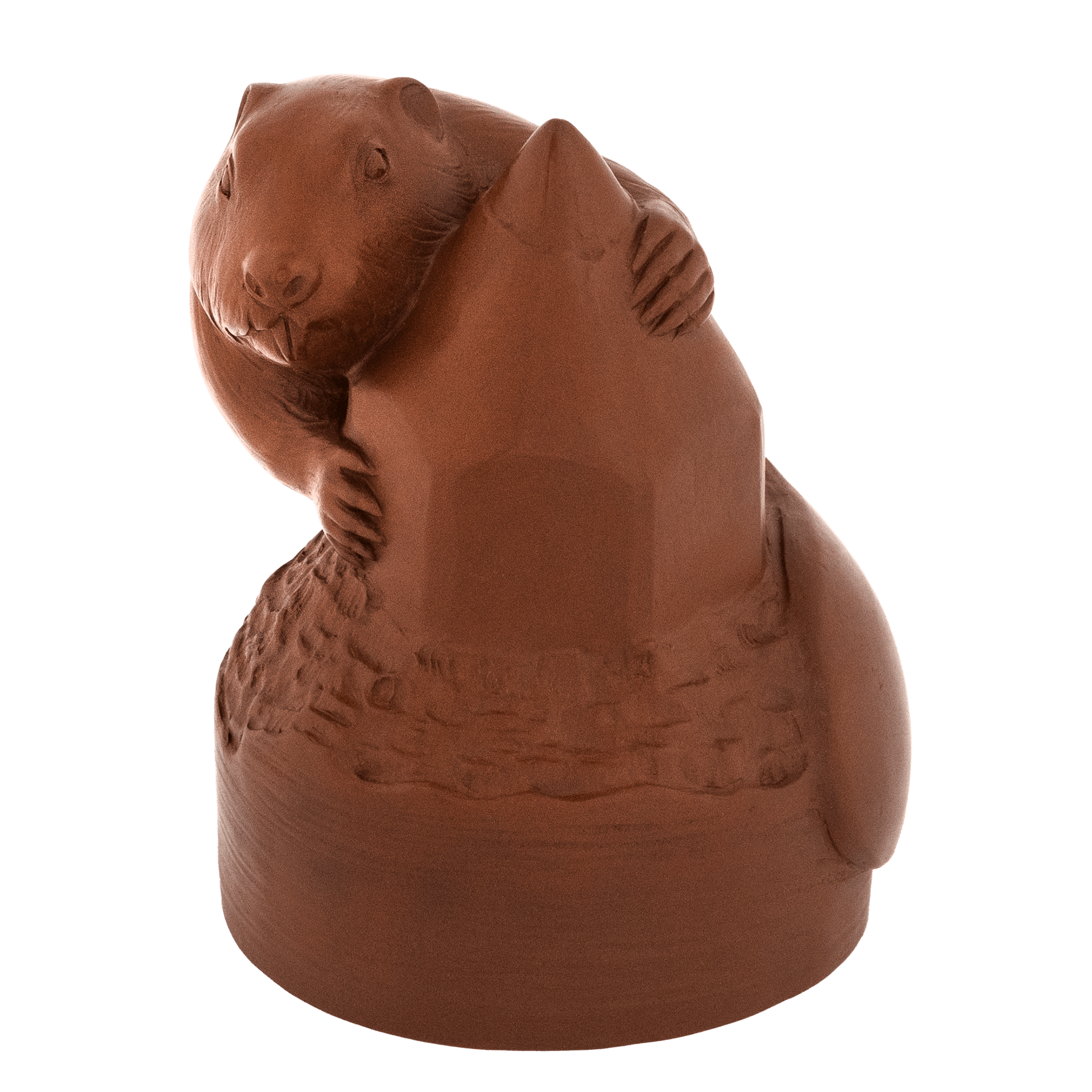 Biber "Spitzer", H 9 cm | Meissen Figuren Böttgersteinzeug 000002-86519 - Meissen Weimar