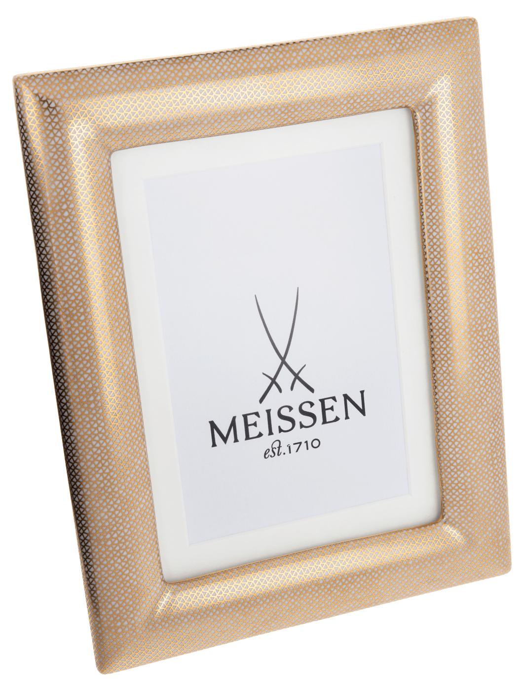 Bilderrahmen, Mesh, gold, 23 x 18 cm | Accessoires Meissen Cosmopolitan 79A165 - 53N74 - Meissen Weimar