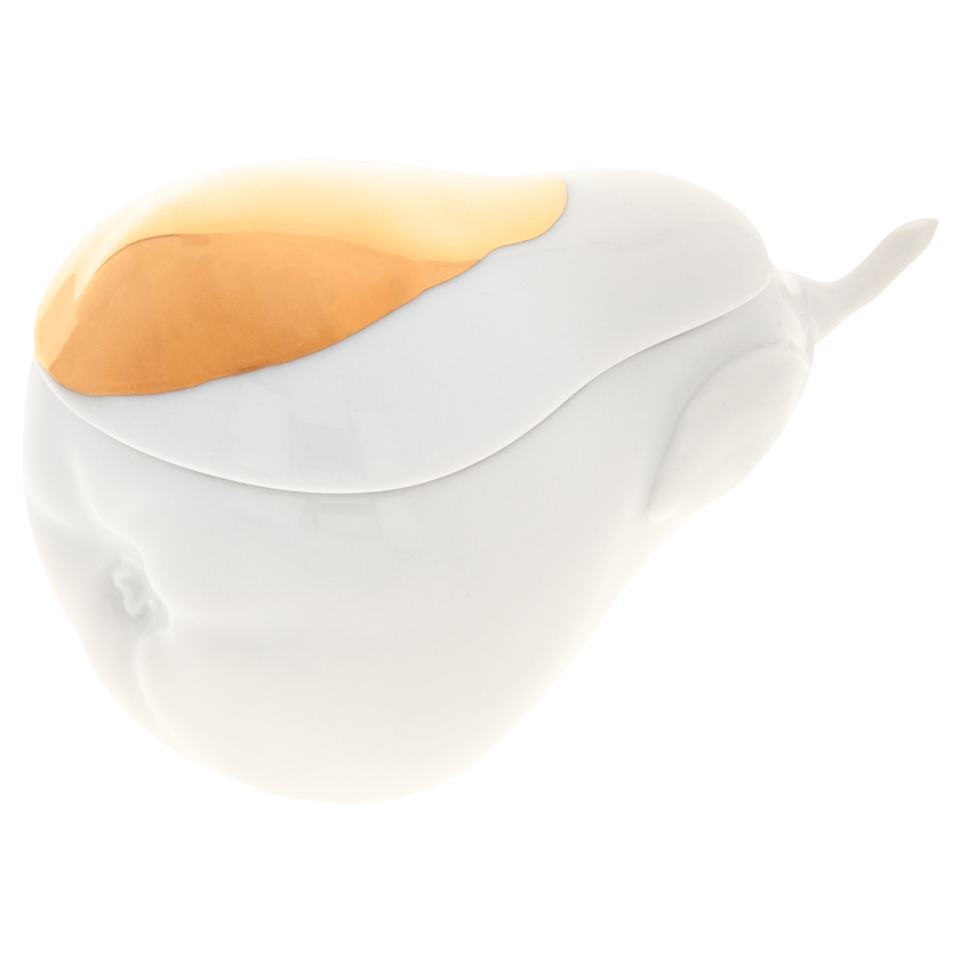 Birnendose, Goldpunkt, L 10 cm | Meissen Exklusiv - Geschenk 99A434 - 52252 - Meissen Weimar