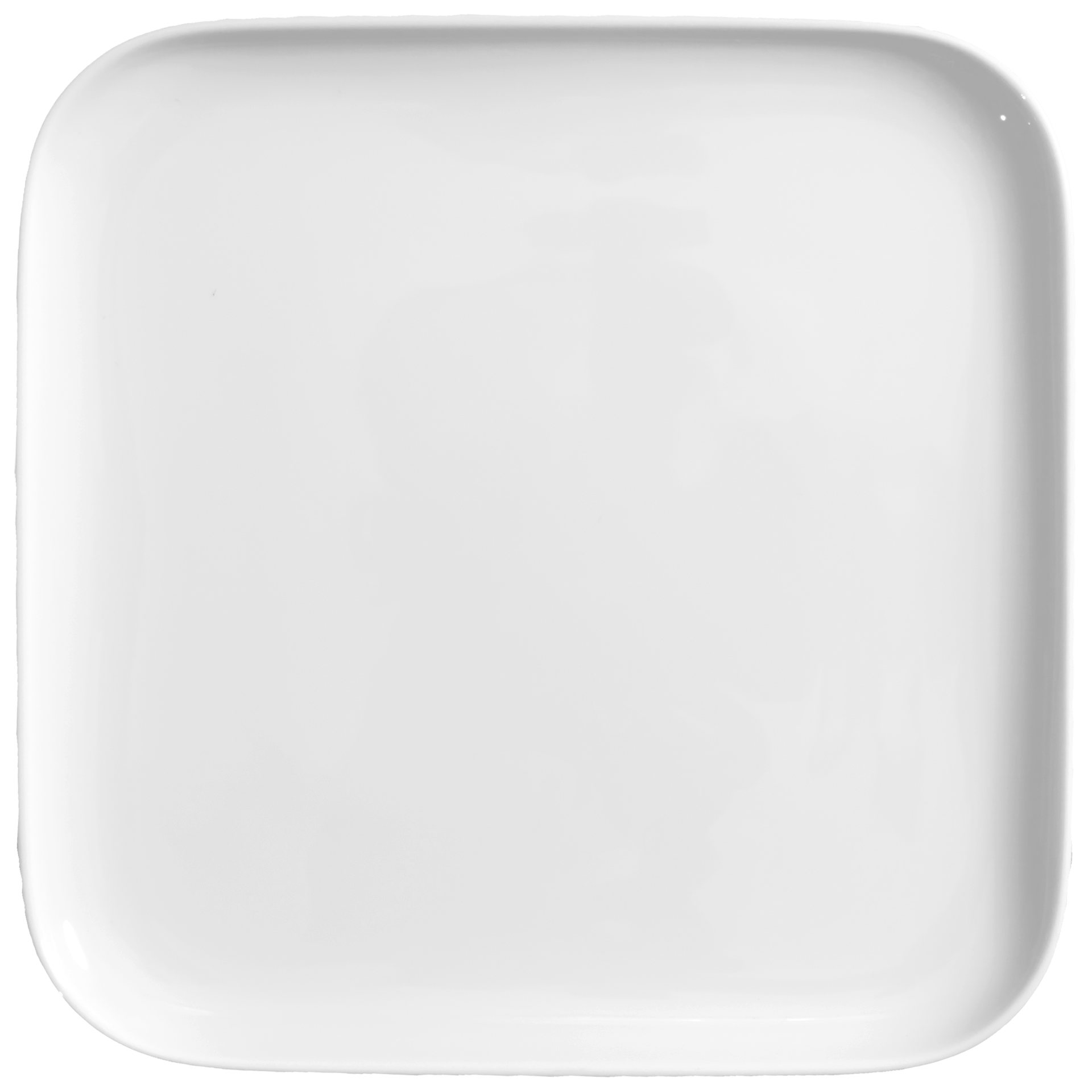 Brotteller, eckig, Weiß, 16 x 16 cm | Meissen Nova 000001 - 46501 - Meissen Weimar