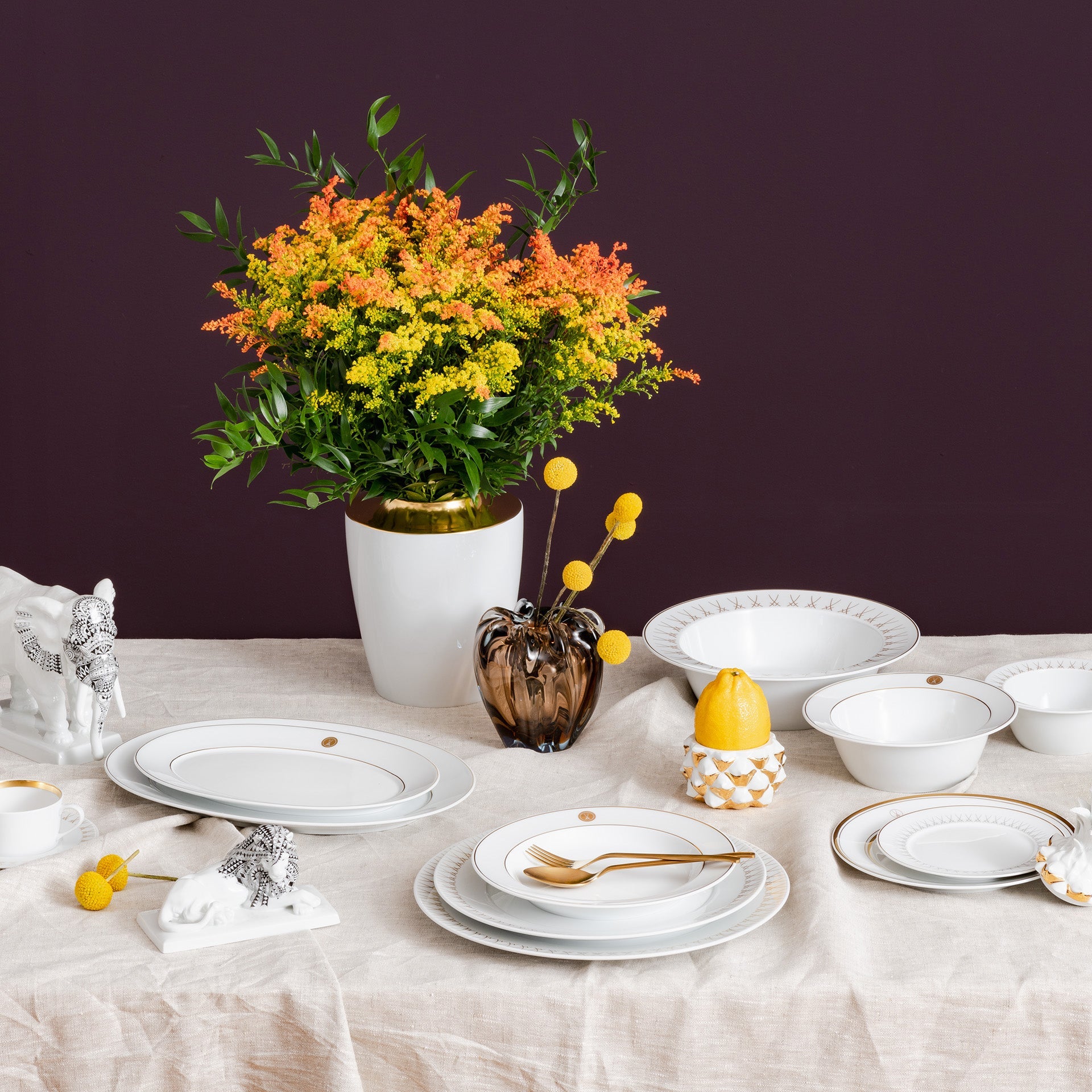Brotteller, Form "No 41", Ø 17 cm | Meissen No.41 Luxury Gold 79a229 - 41501 - Meissen Weimar