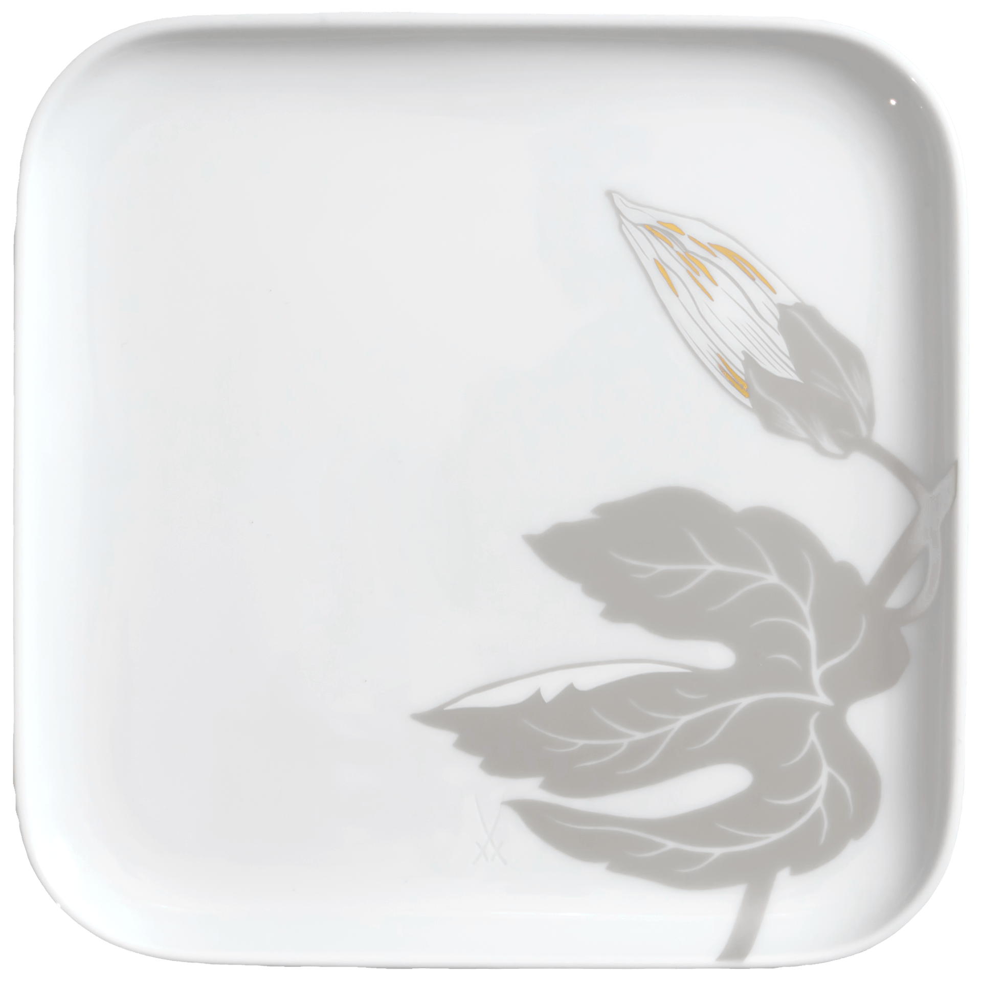 Brotteller, Passionsblume, 16 x 16 cm | Meissen Nova 79A905 - 46501 - Meissen Weimar