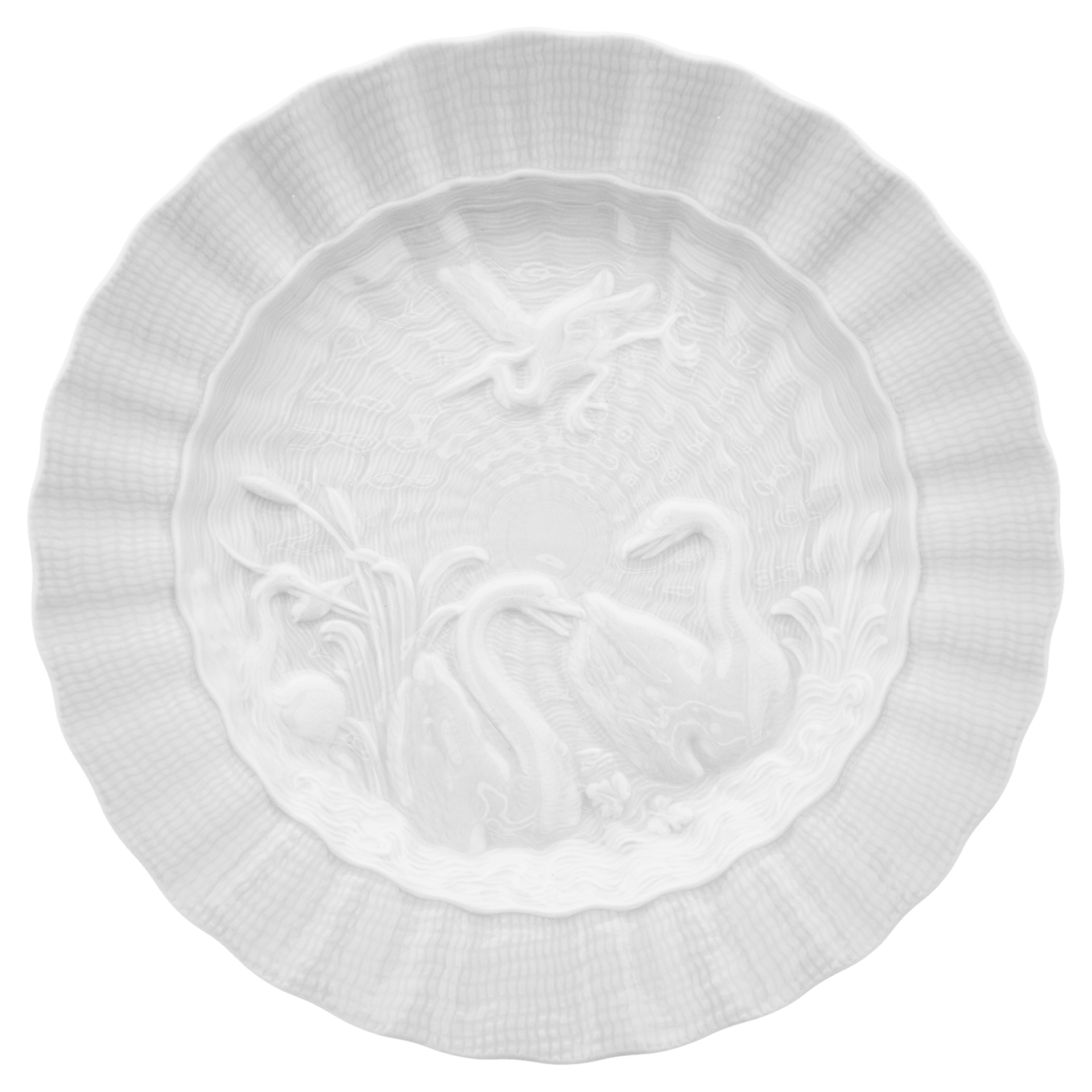 Brotteller, Weiß, Ø 16,5 cm | Meissen Schwanendessin 000001 - 05470 - Meissen Weimar