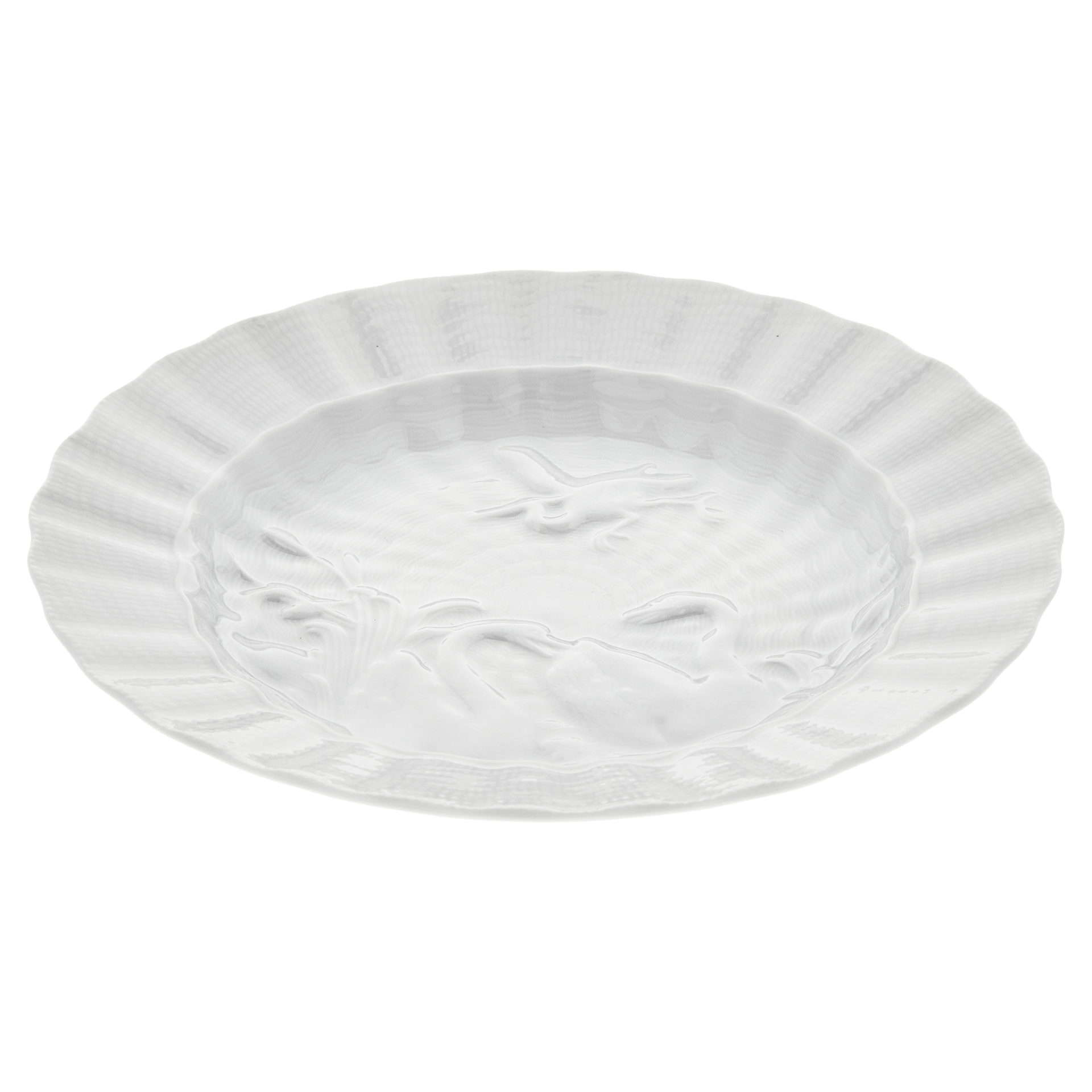 Brotteller, Weiß, Ø 16,5 cm | Meissen Schwanendessin 000001 - 05470 - Meissen Weimar