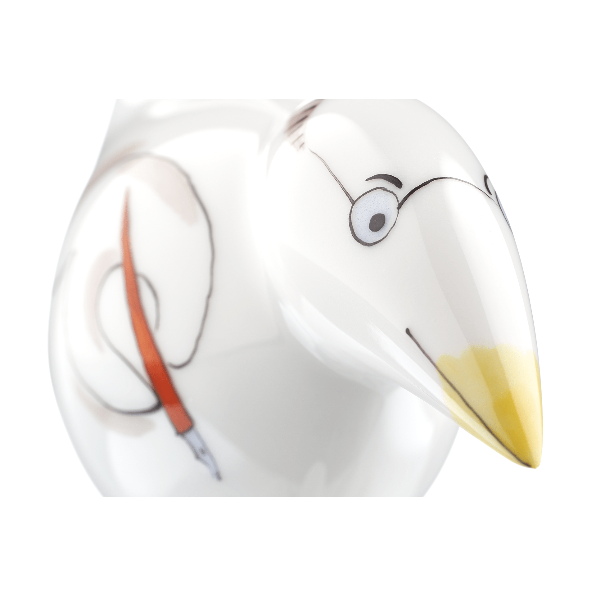 Buchhalter (Controller), H 6,5 cm | Meissen Figuren - Edition Spassvogel 71A214 - 77411 - Meissen Weimar