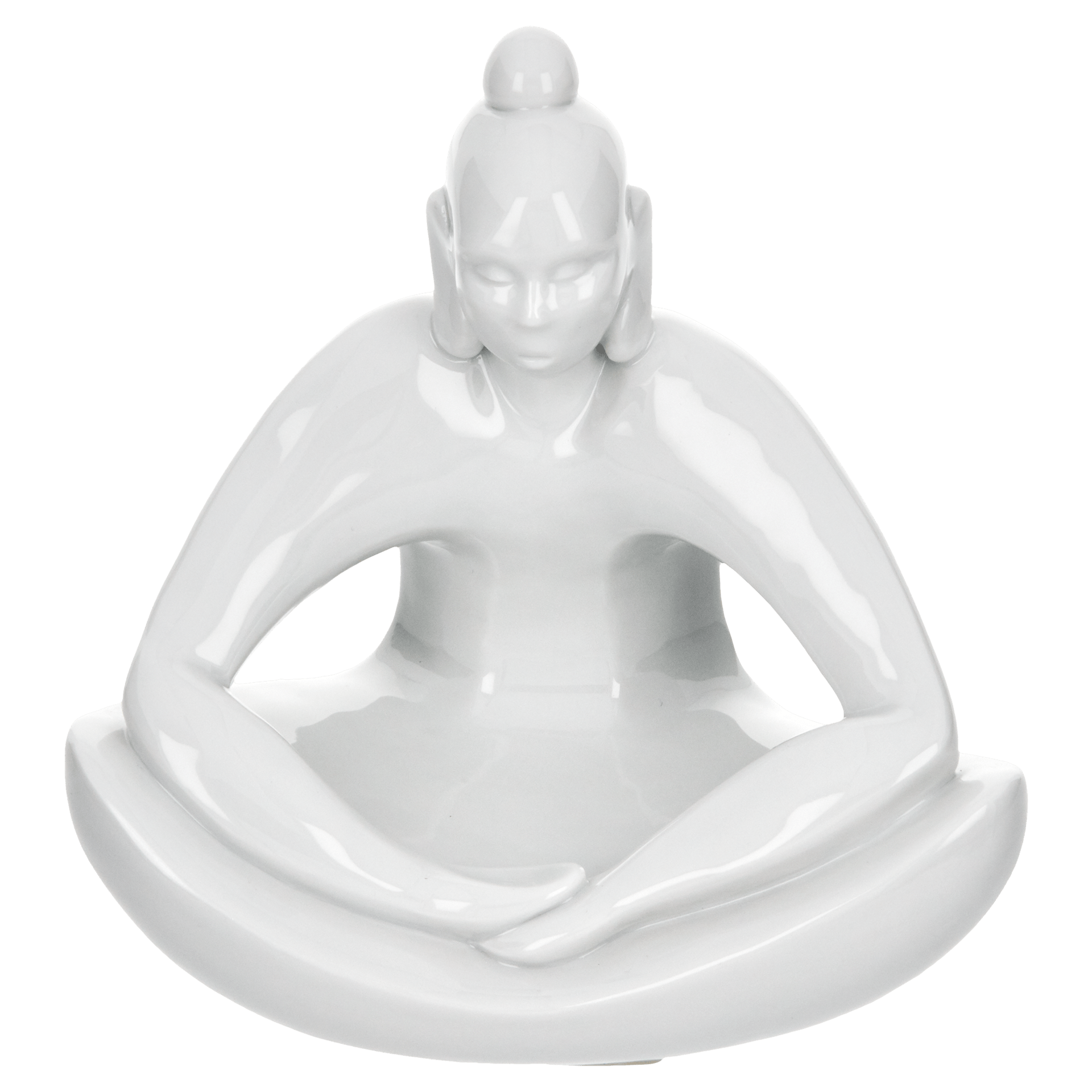 Buddha, Weiß, H 11,5 cm | Meissen Skulpturen 000001 - 73952 - Meissen Weimar