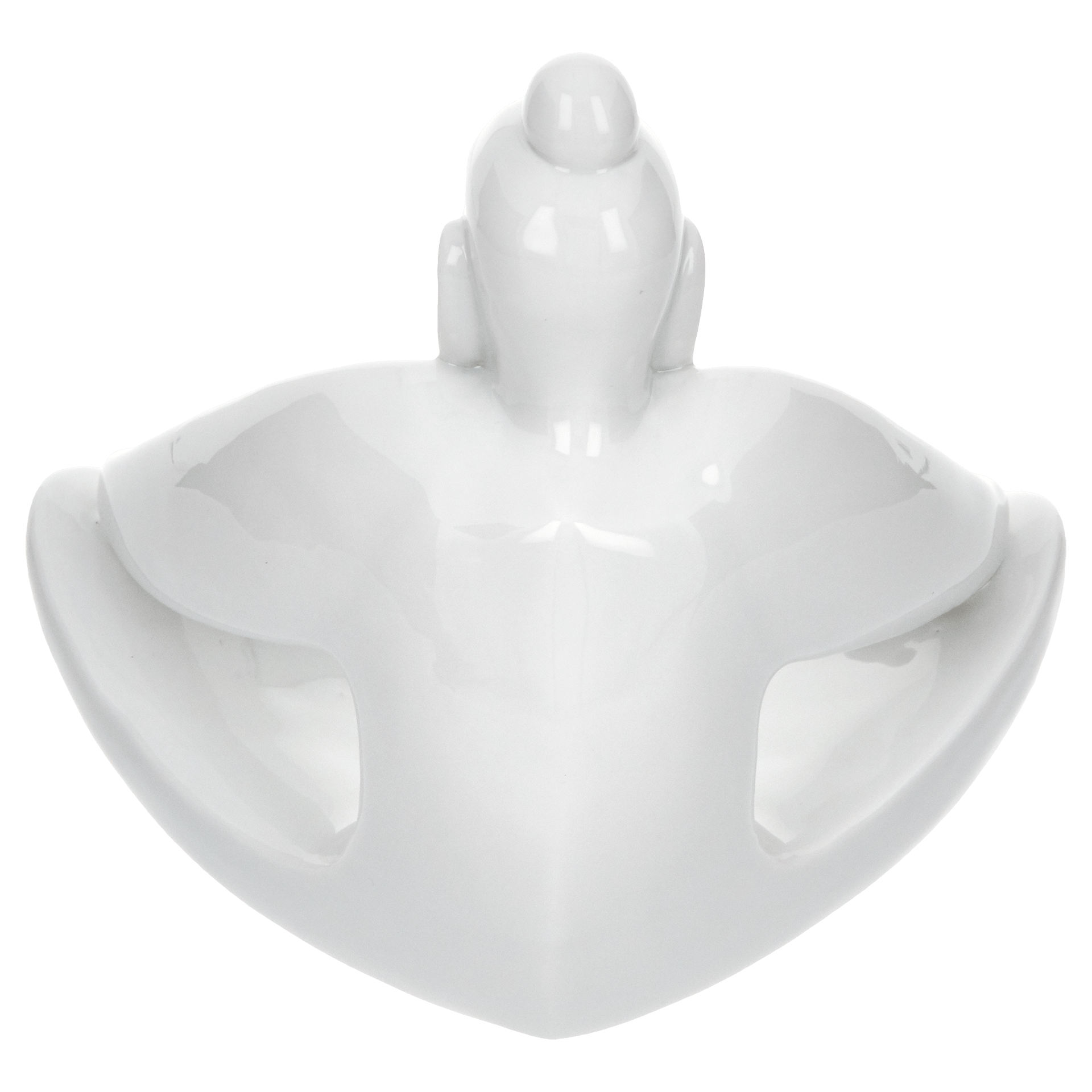 Buddha, Weiß, H 11,5 cm | Meissen Skulpturen 000001 - 73952 - Meissen Weimar