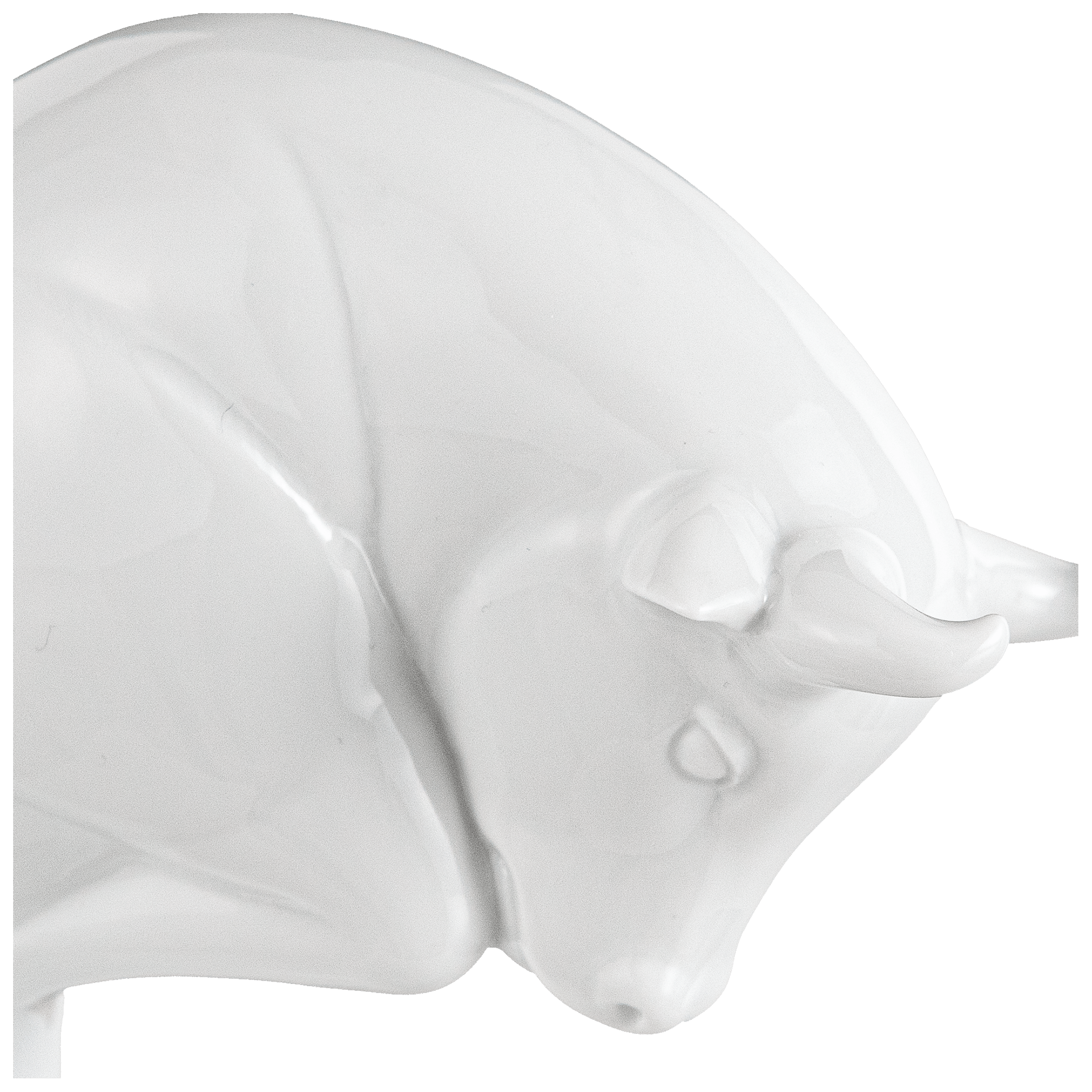 Büffel, Weiß, H 13 cm | Meissen Figuren Chinesisches Jahrestier 000001 - 83651 - Meissen Weimar