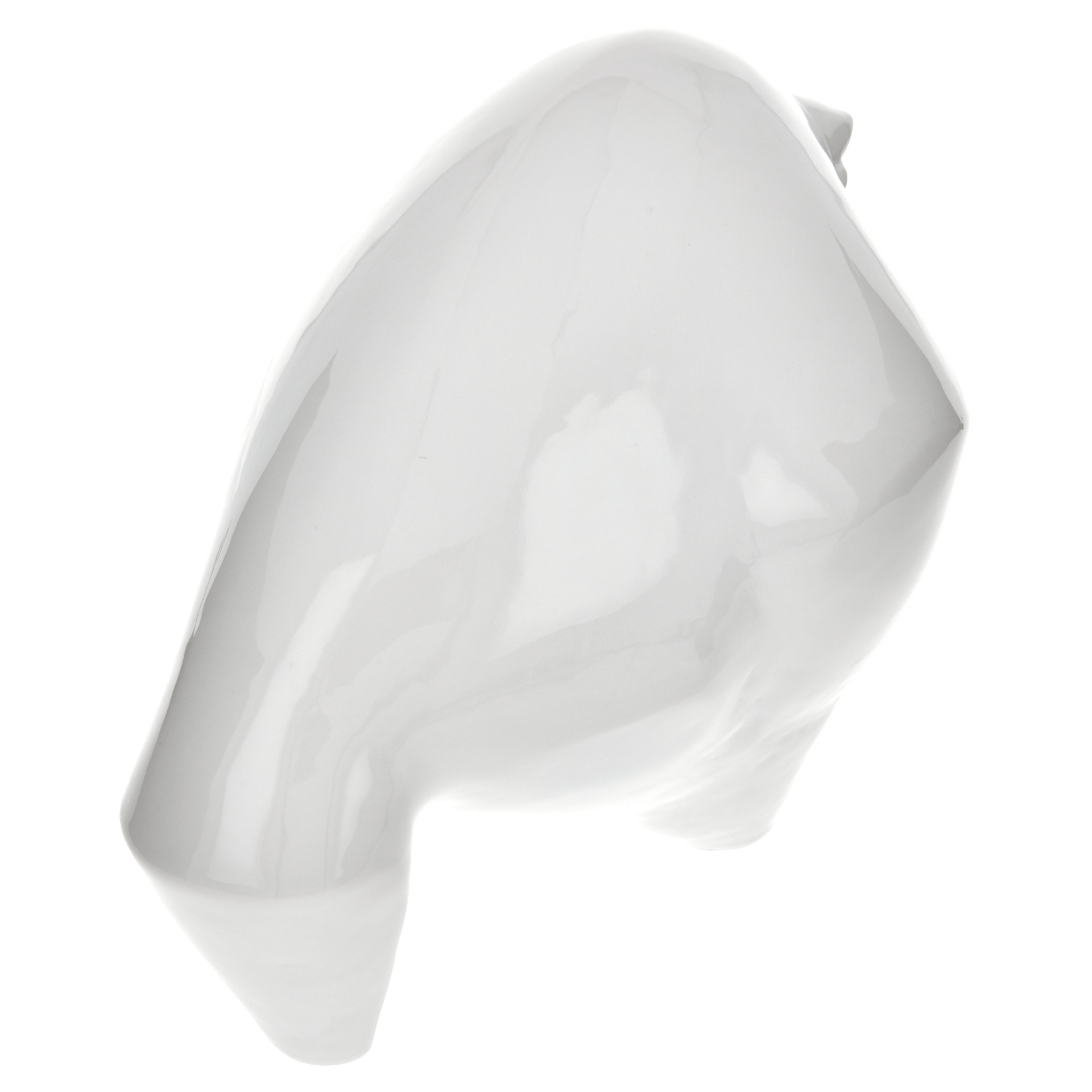 Bulle, Weiß, H 16 cm | Meissen Figuren - Edition Marktduell 000001 - 83609 - Meissen Weimar