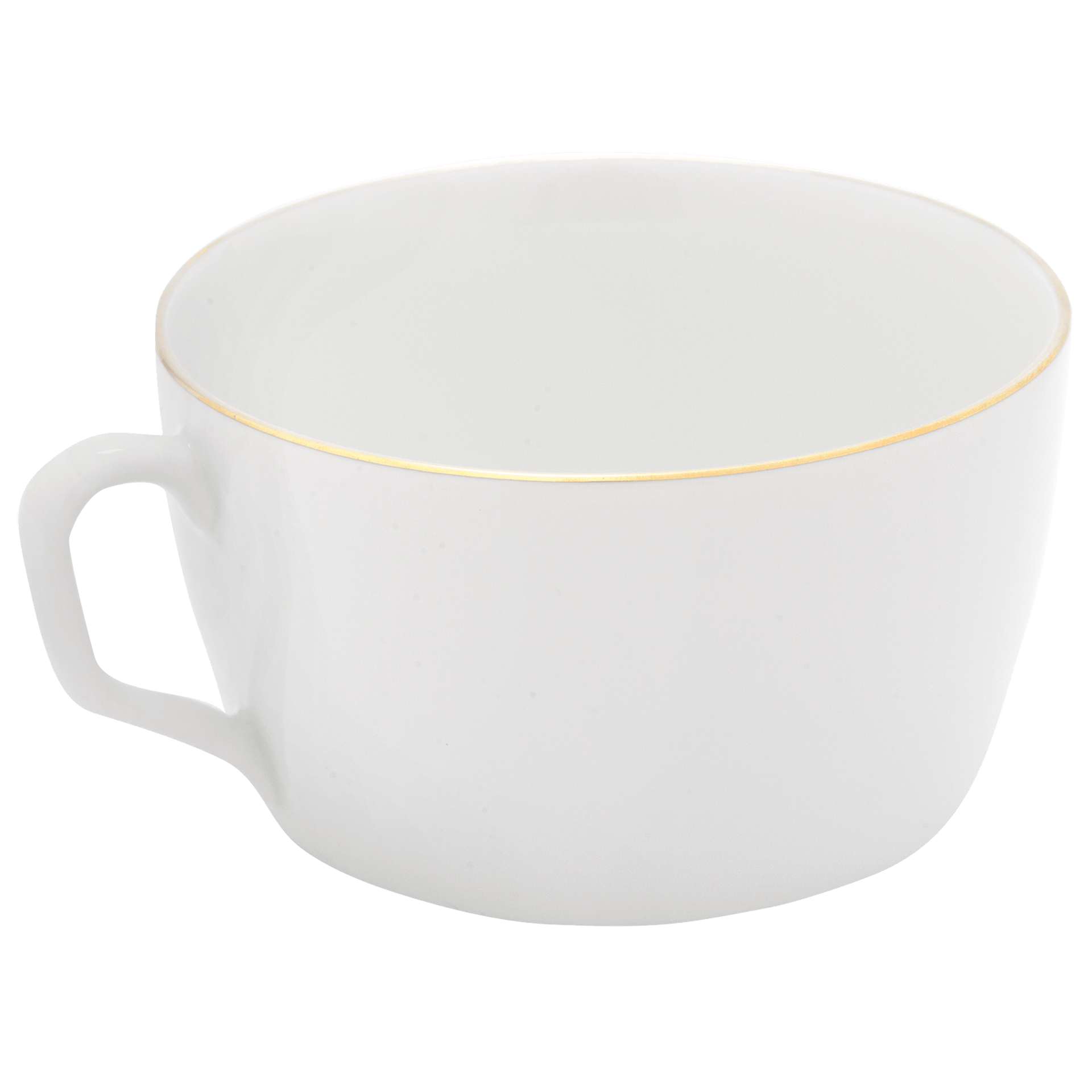 Cappuccinoobertasse, ohne Dekoration, Goldrand, V 0,3 l | Meissen Cosmopolitan 98A077 - 37574 - Meissen Weimar