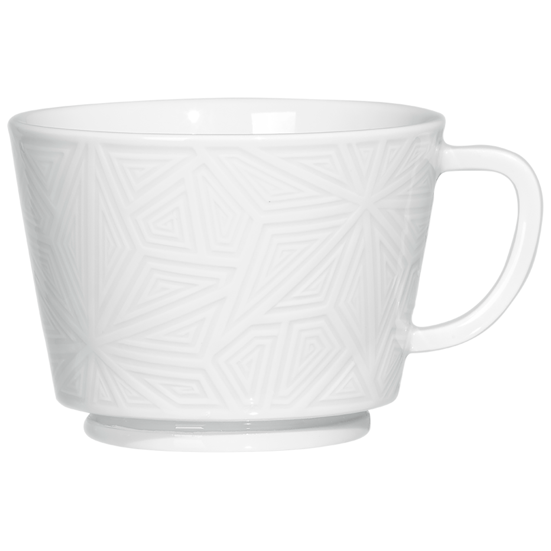 Cappuccinoobertasse, Weiß, 0,2 l | Meissen Vitruv Graphic 000001 - 45574 - Meissen Weimar