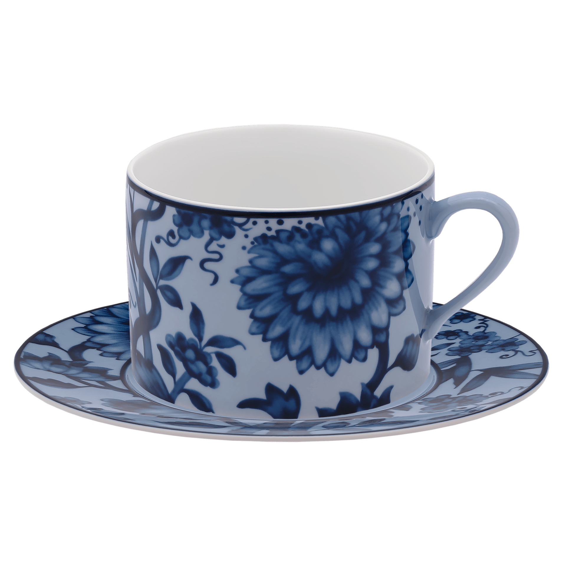 Cappuccinotasse blau Ø 8 cm, 0,25 l | Meissen No.41 Zwiebelmuster 79b540-36584 - Meissen Weimar