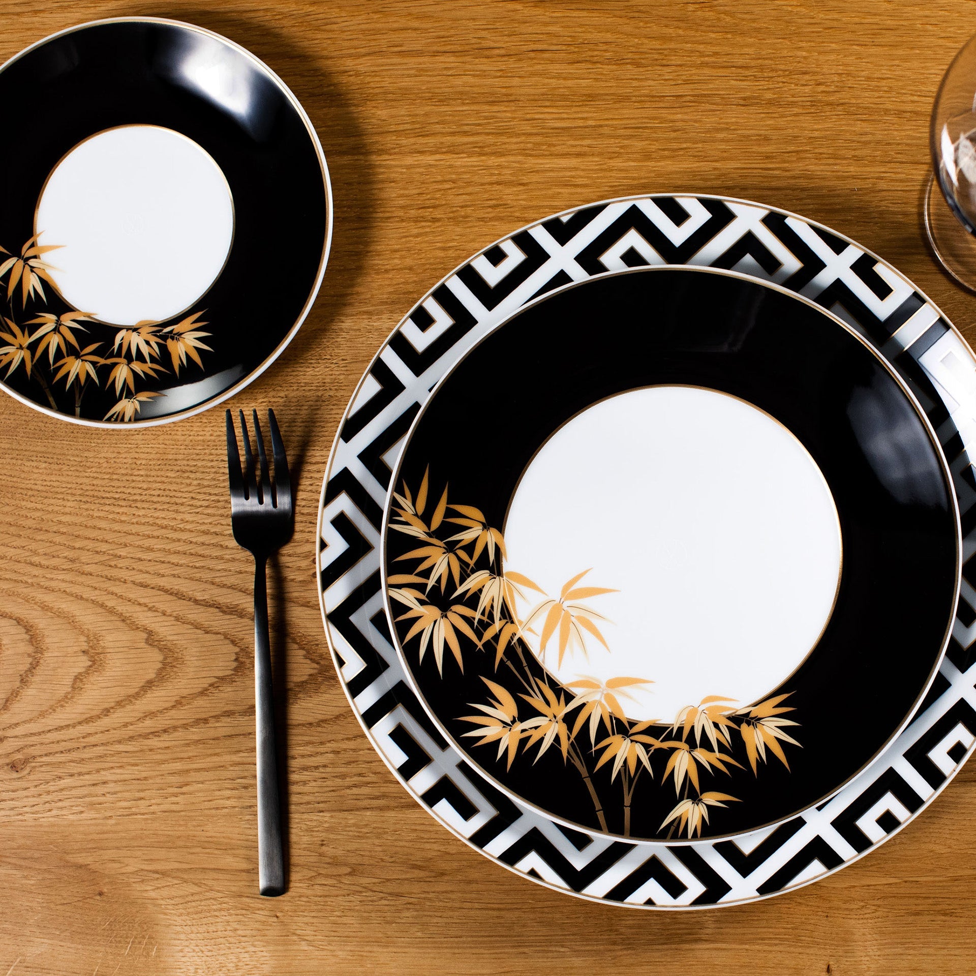 Cappuccinotasse, Golden Bamboo, H 6,5 cm | Meissen Cosmopolitan 79a948 - 37584 - Meissen Weimar