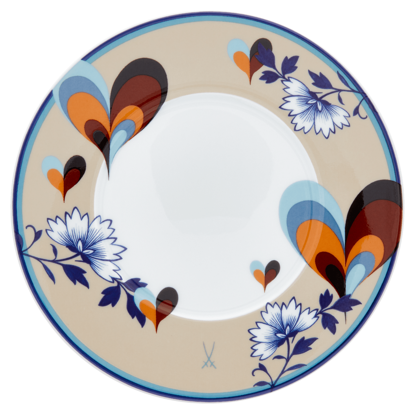 Cappuccinotasse mit Untertasse, Love Birds, Höhe 8 cm | Meissen No.41 Collage 79a534 - 36584 - Meissen Weimar