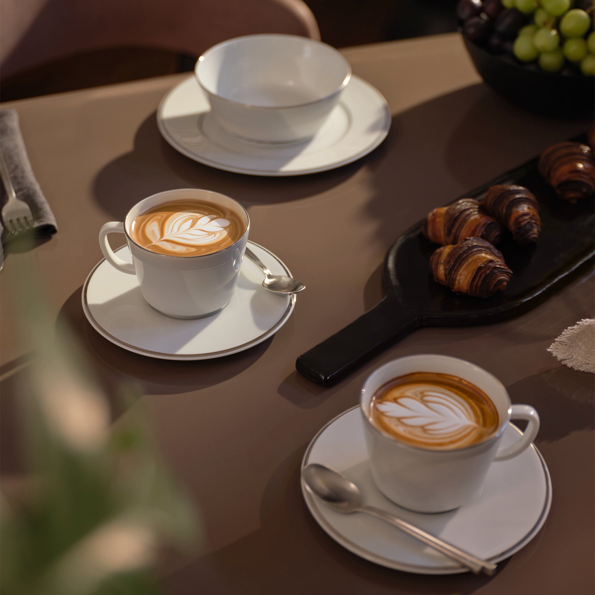 Cappuccinotasse Platinum, V 0,2 l | Meissen Vitruv 99a595-43984 - Meissen Weimar