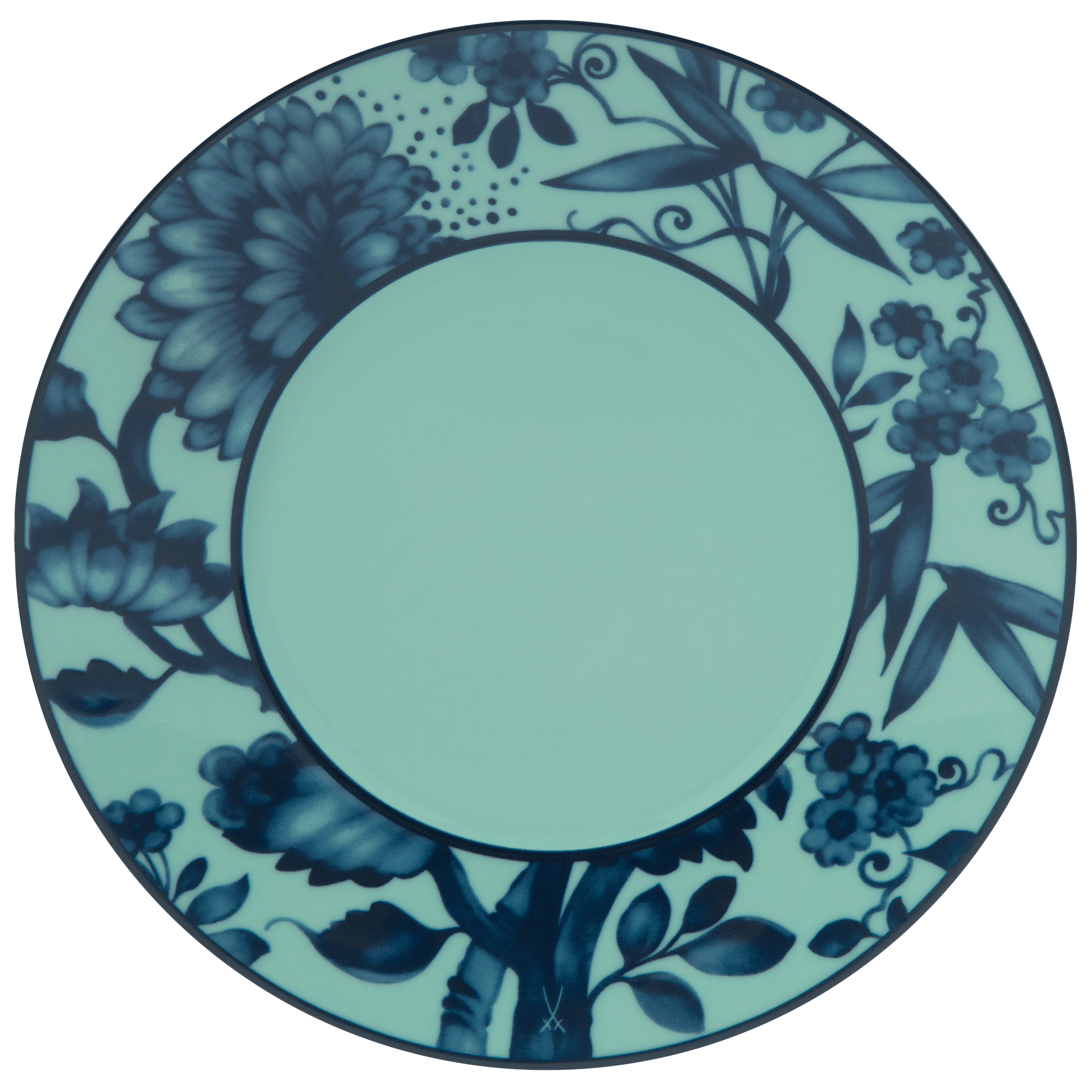 Cappuccinotasse Seladongrün Ø 8 cm | Meissen No.41 Zwiebelmuster 79b530-36584 - Meissen Weimar