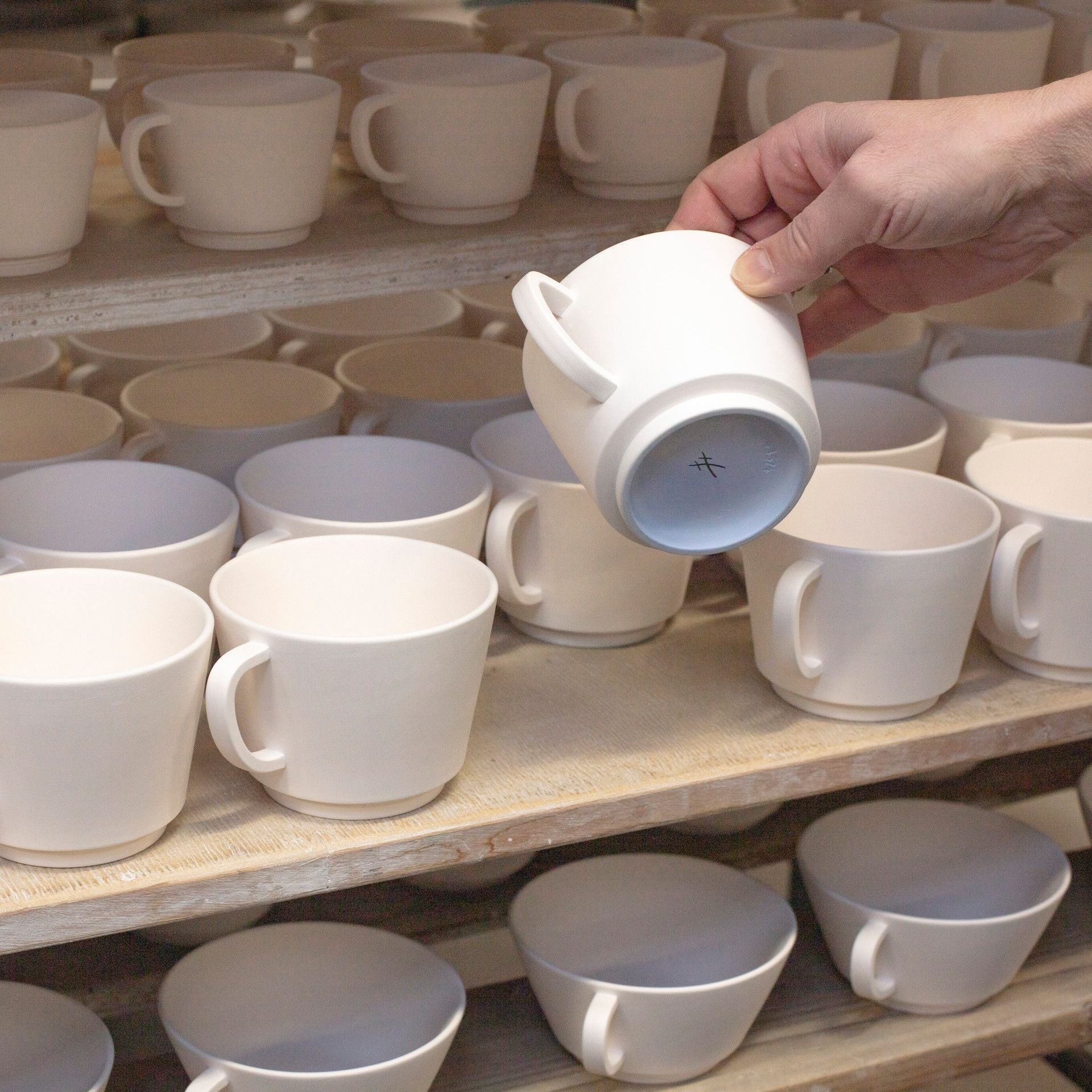 Cappuccinotasse, Weiß, 0,2 l | Meissen Vitruv 000001 - 43584 - Meissen Weimar