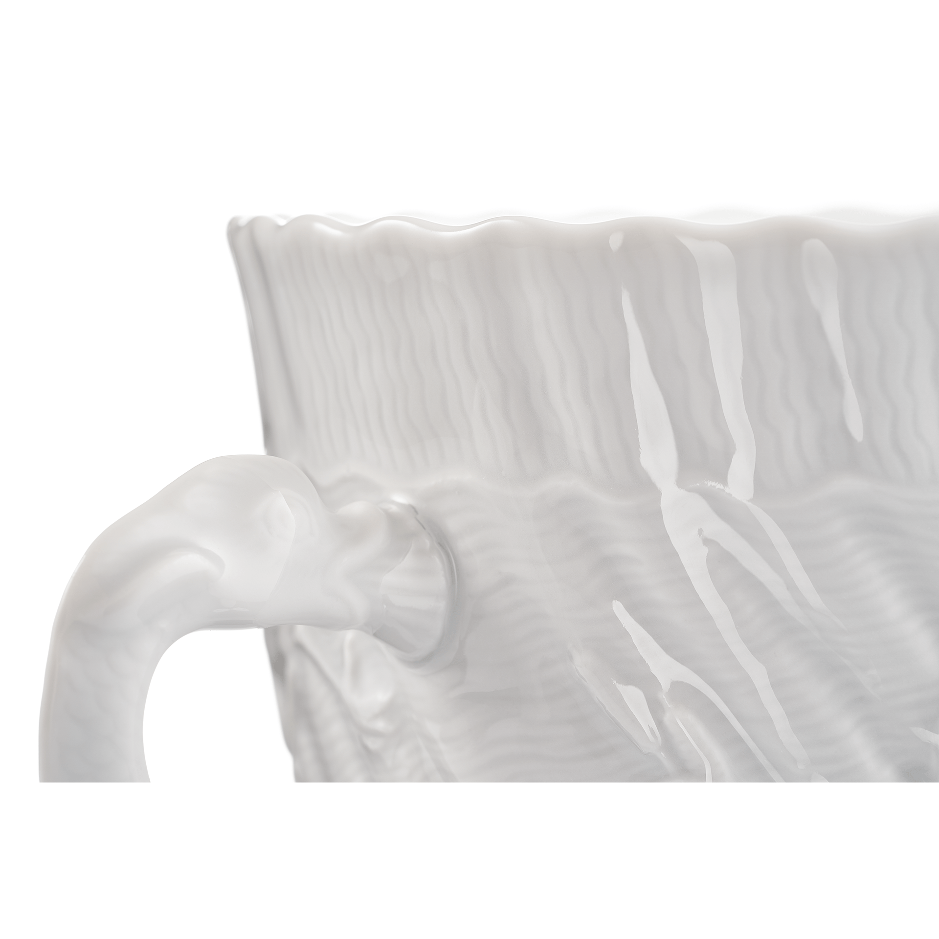 Cappuccinotasse, Weiß, H 9 cm | Meissen Schwanendessin 000001 - 05587 - Meissen Weimar