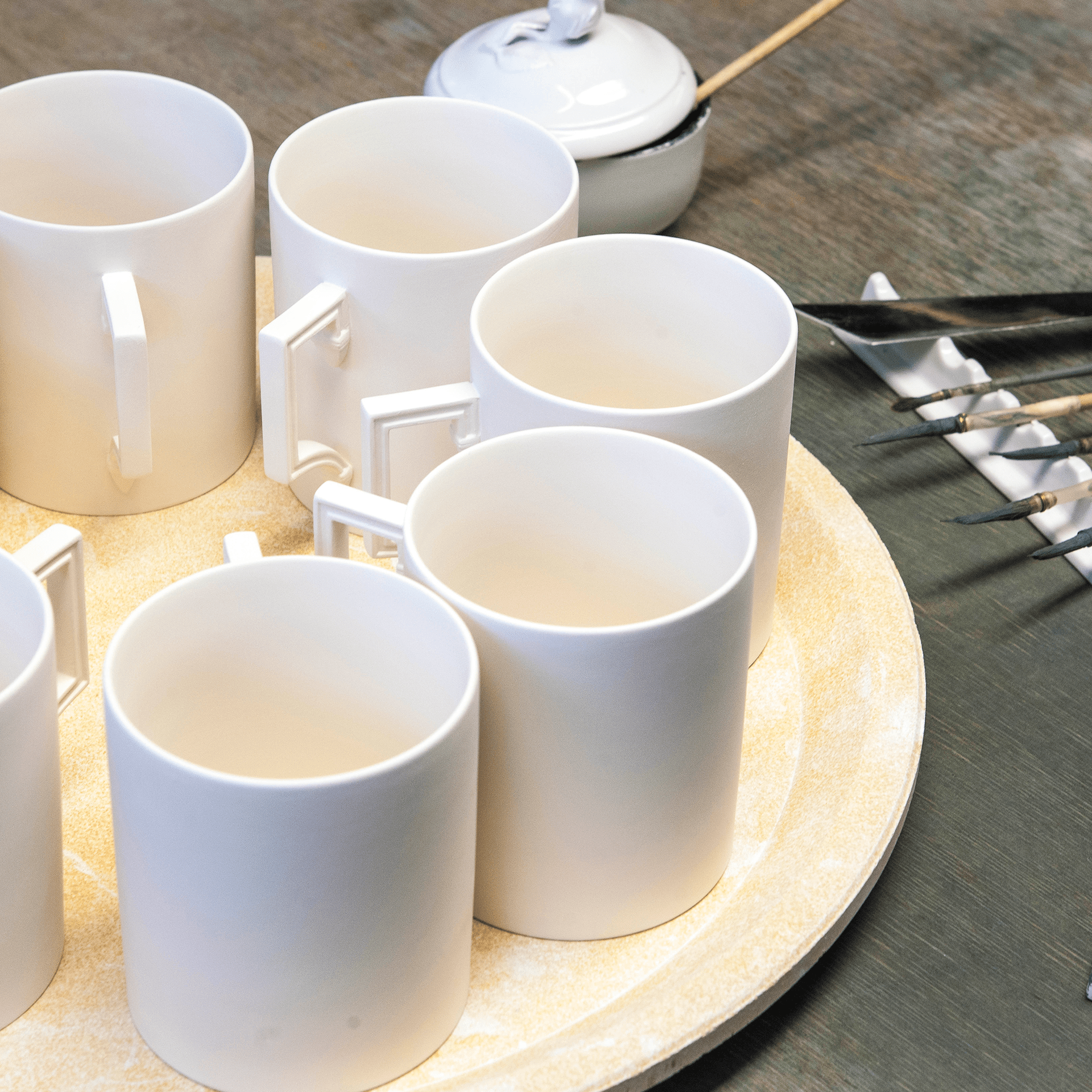 Cappuccinotasse Weiß Ø 7,5 cm, 0,25 l | Meissen Mug Berlin 000001 - 55365 - Meissen Weimar
