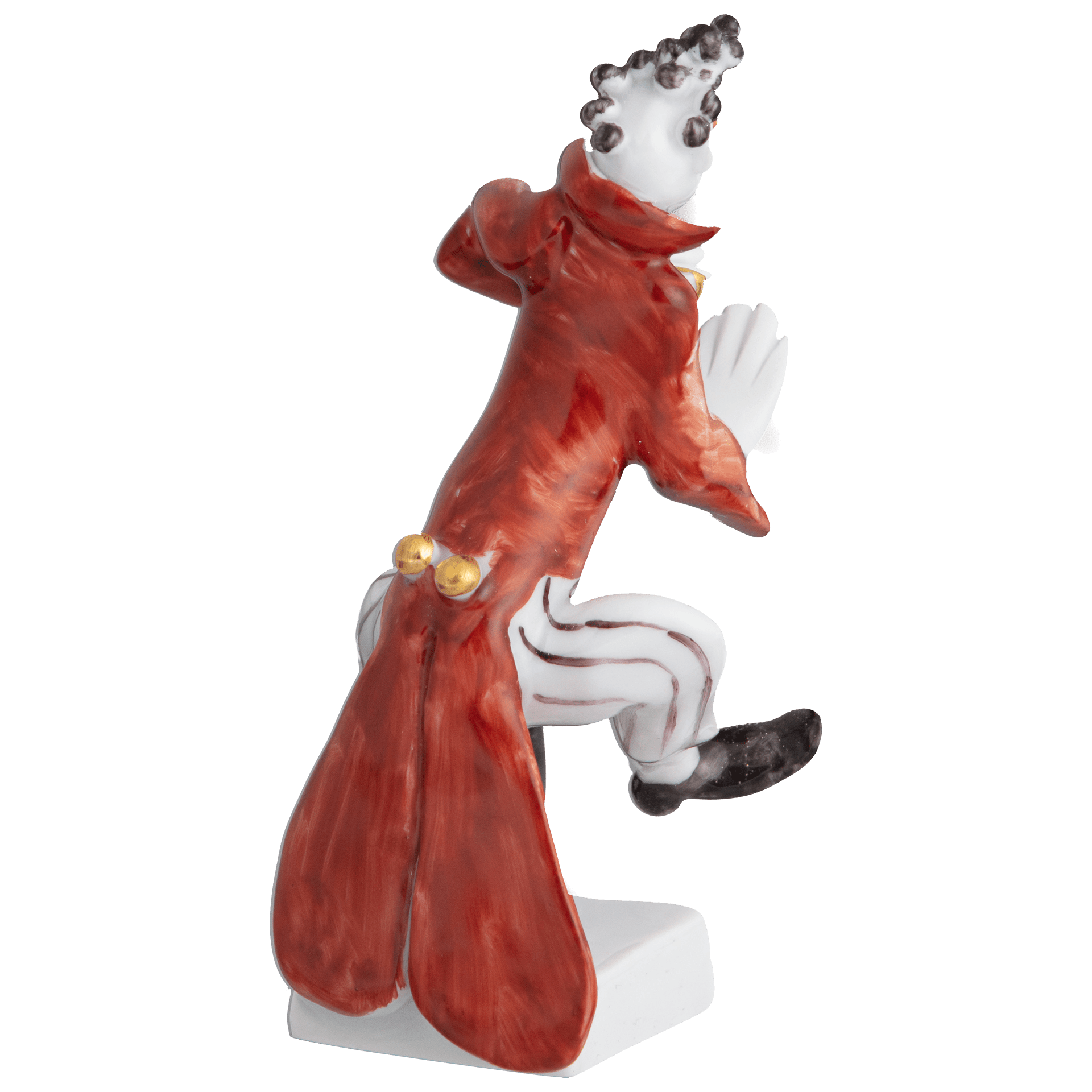 Clown als Pianist, Bunt und gold staffiert - , 7,5 cm | Meissen Miniaturfiguren - Edition 900300 - 60663 - Meissen Weimar