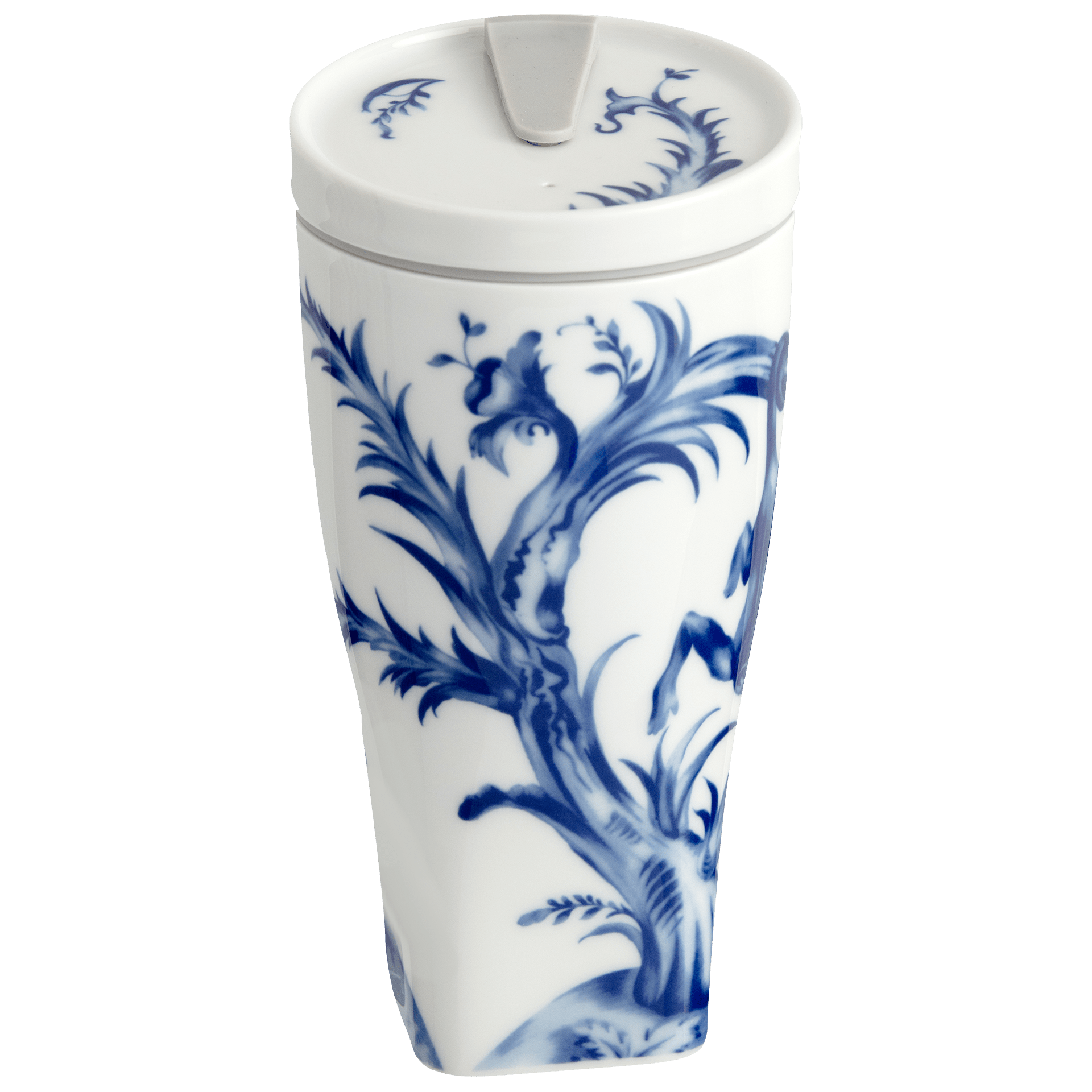 Coffee to go Becher, Affe und Faultier, 0,35 l | Meissen Coffee to go Collection - Nova 79A933 - 46M02 - Meissen Weimar