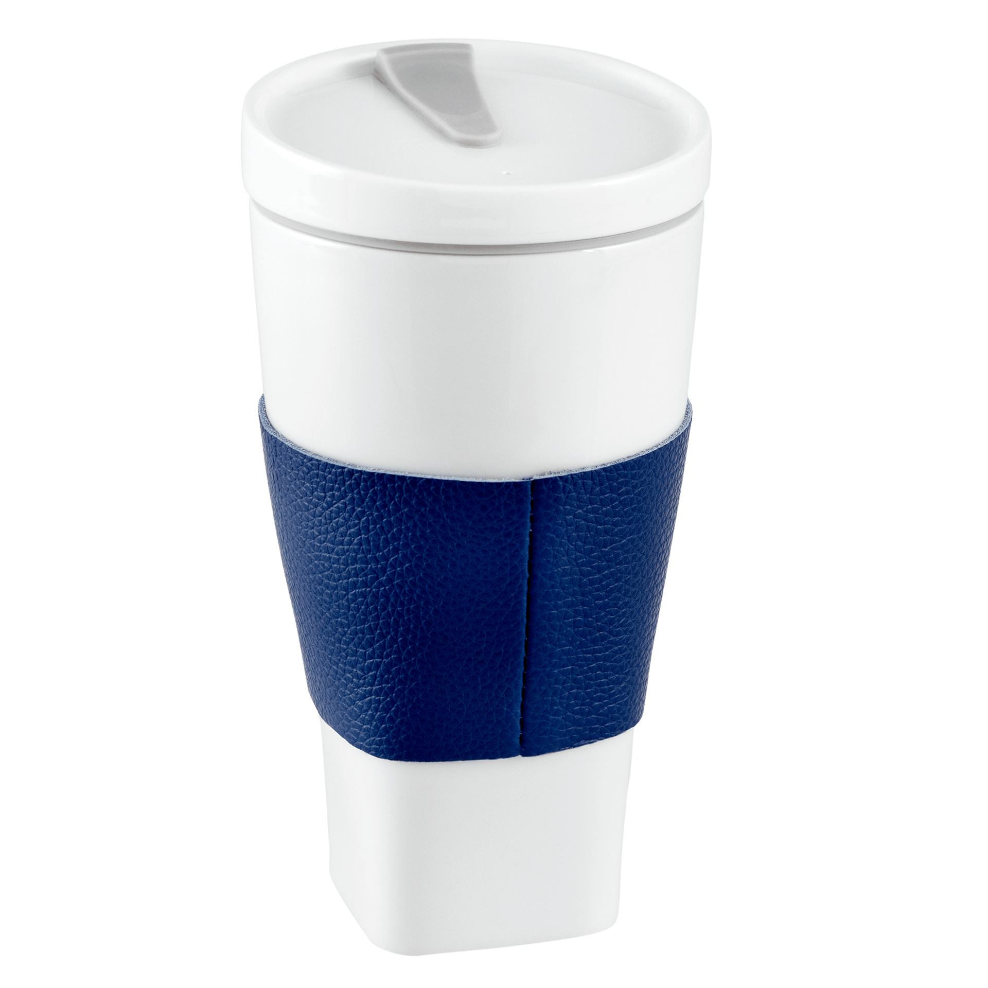 Coffee to go Becher Blue Orchid, H 17 cm, mit Manschette | Meissen Coffee to go Collection - Nova vs-830501-46m01 - Meissen Weimar