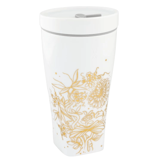 Coffee to go Becher, "Golden Onion Style" V 0,35 l | Meissen Coffee to go Collection - Nova 79B604 - 46M02 - Meissen Weimar