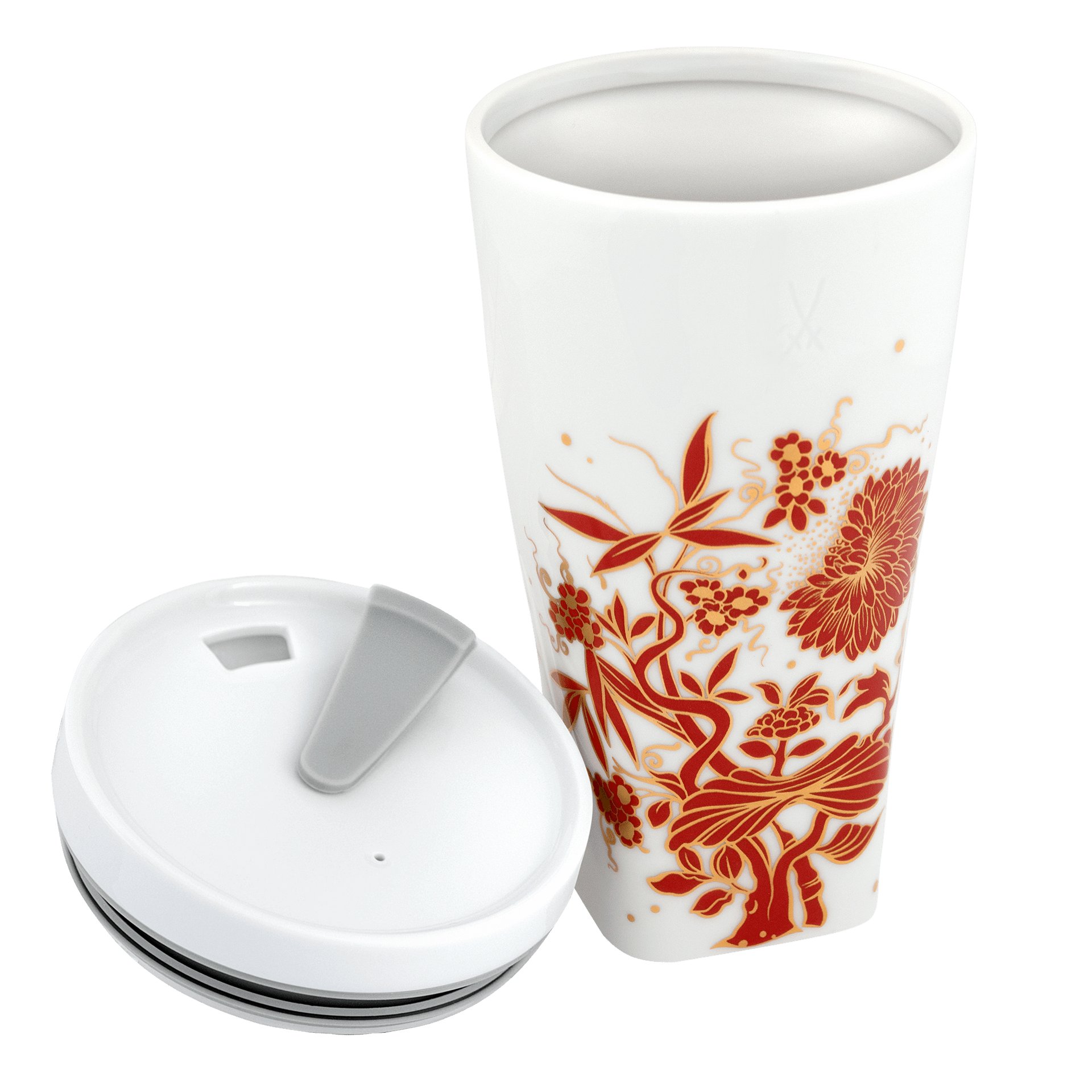 Coffee to go Becher mit Manschette, "MEISSEN Christmas Original", V 0,35 l | Meissen Coffee to go Collection - Nova VS-79B800-46M01-002 - Meissen Weimar