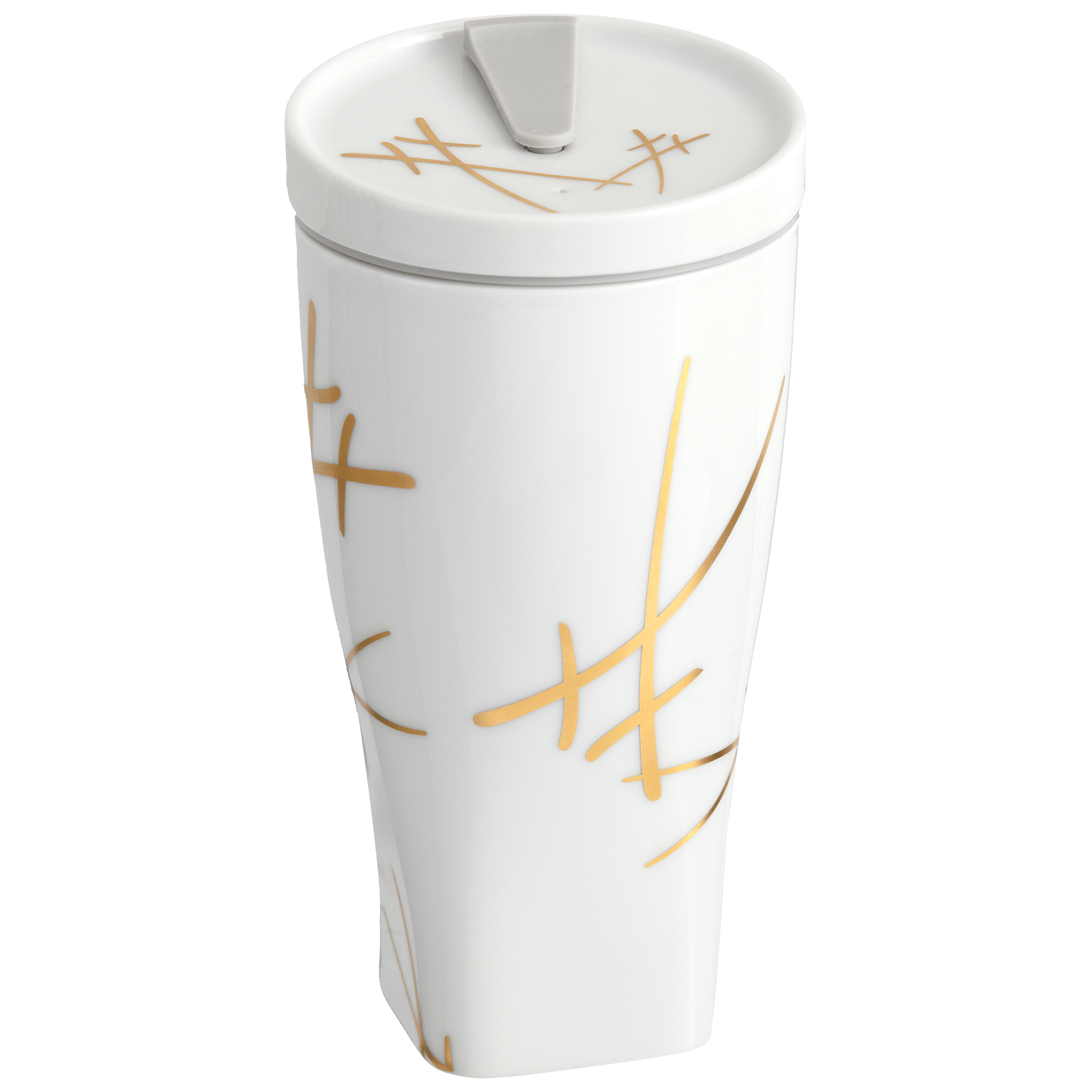 Coffee to go Becher Swords, H 17 cm | Meissen Coffee to go Collection - Nova 77a042 - 46m02 - Meissen Weimar